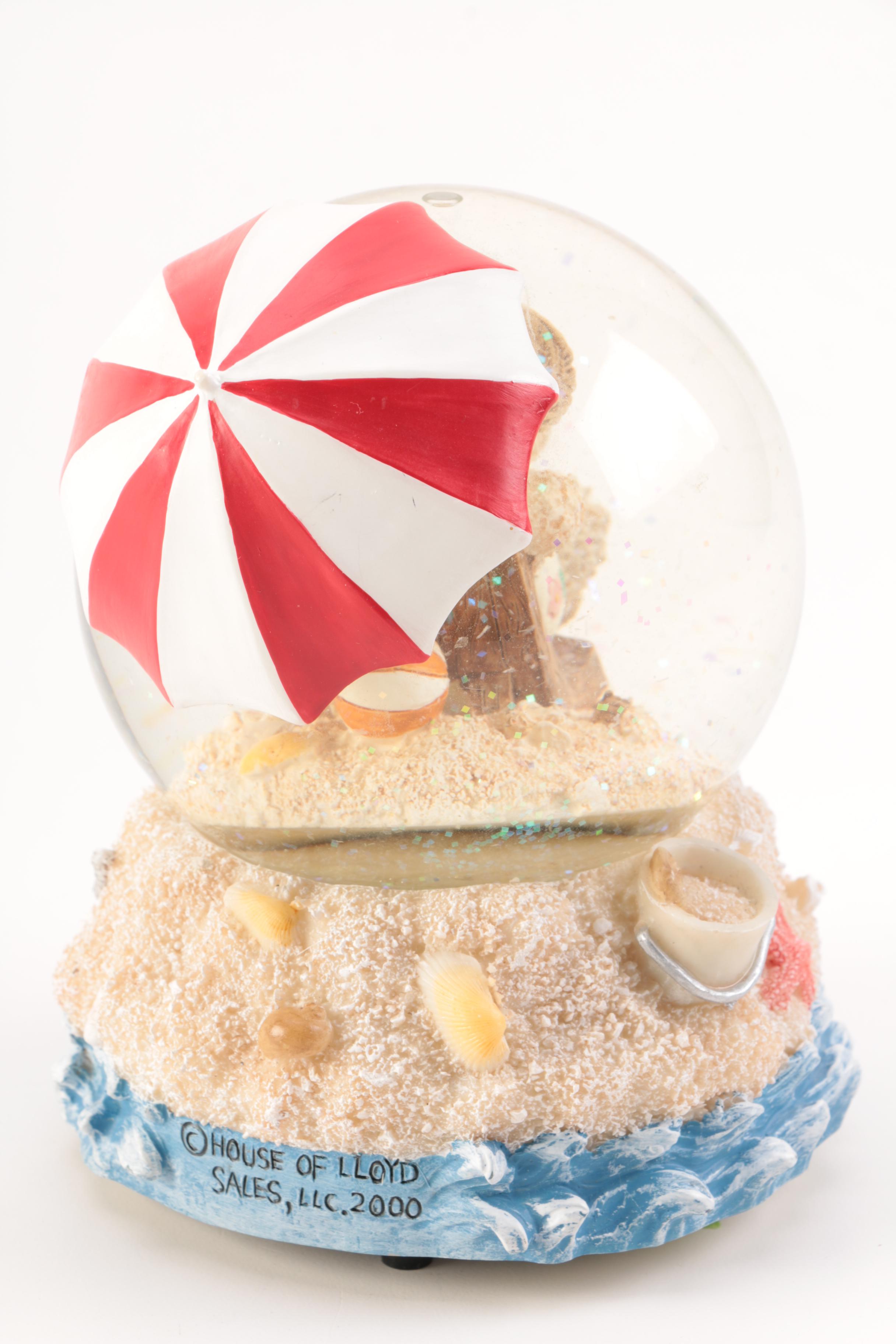 Assorted Musical Snow Globes