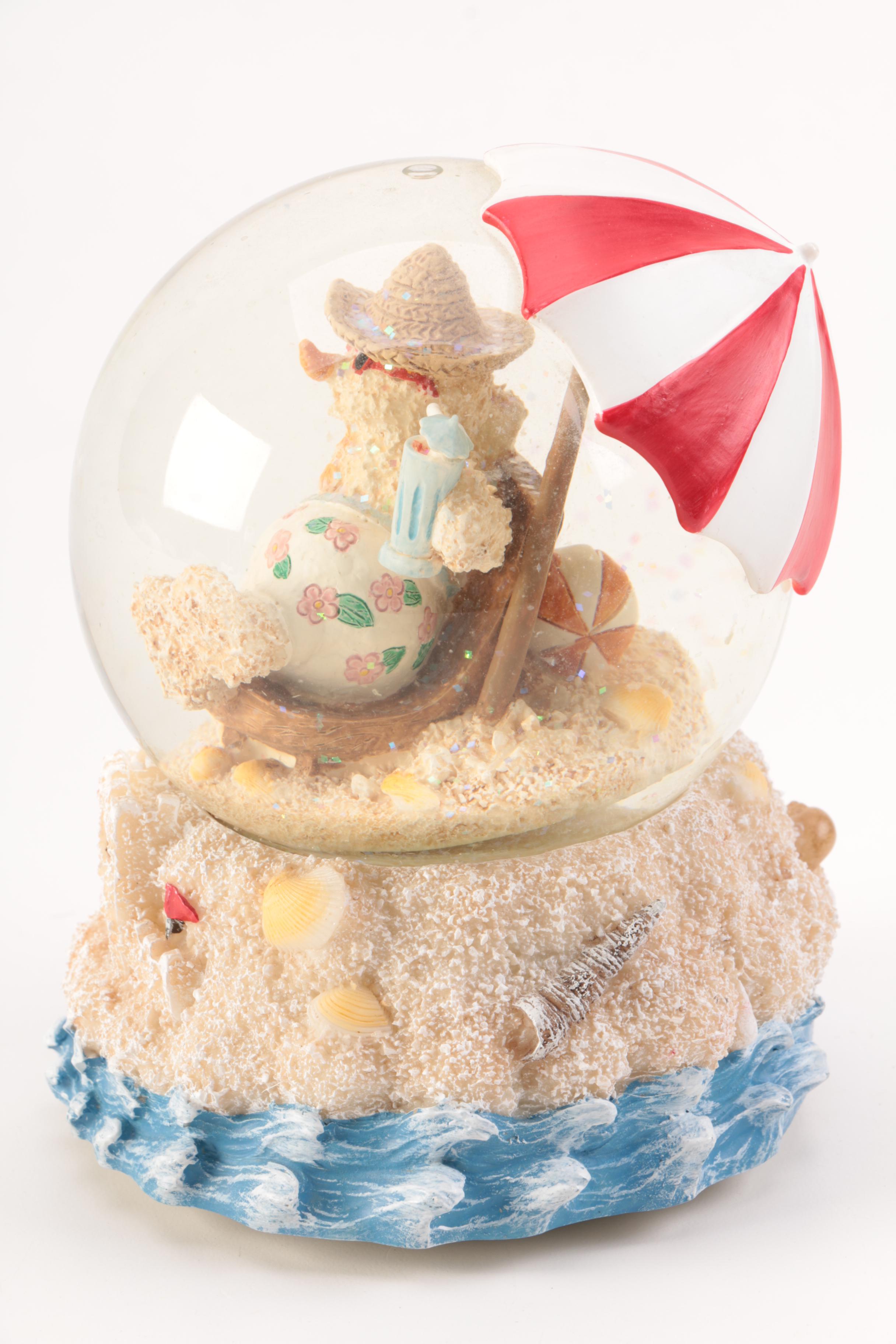 Assorted Musical Snow Globes