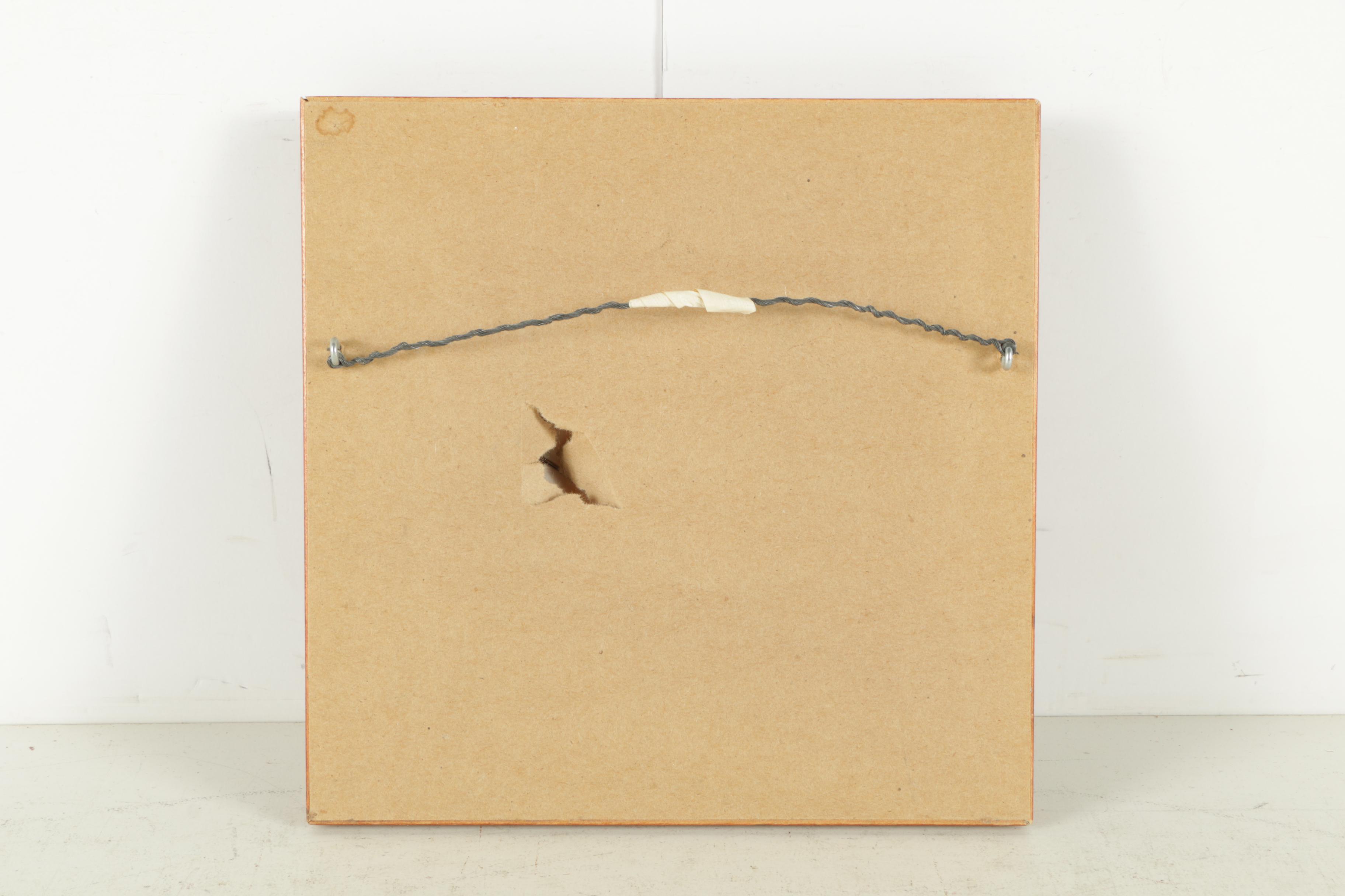 P. Nash Acrylic Paintings of Cats on Panel