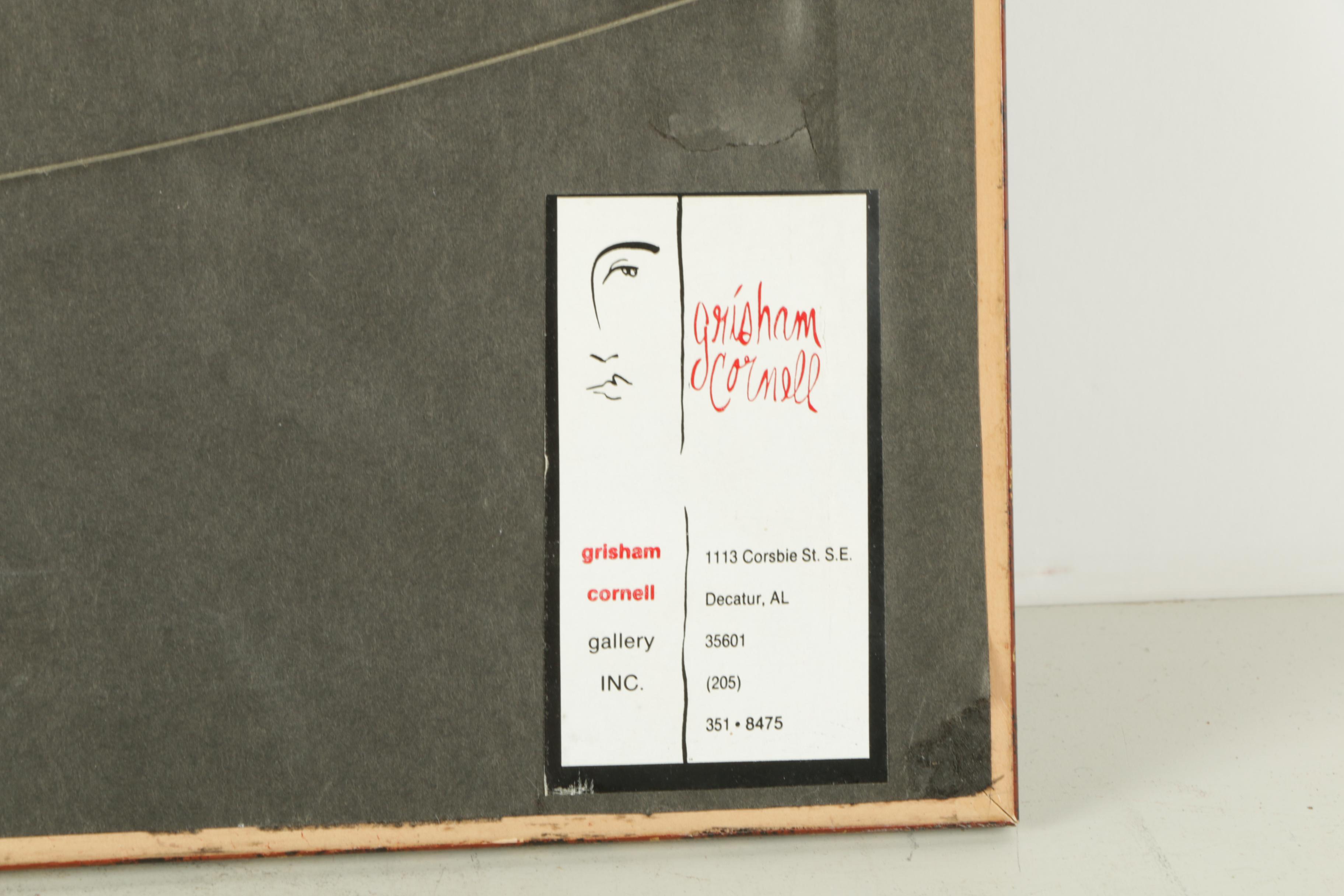 Emma Pastel on Panel "Mushrooms"