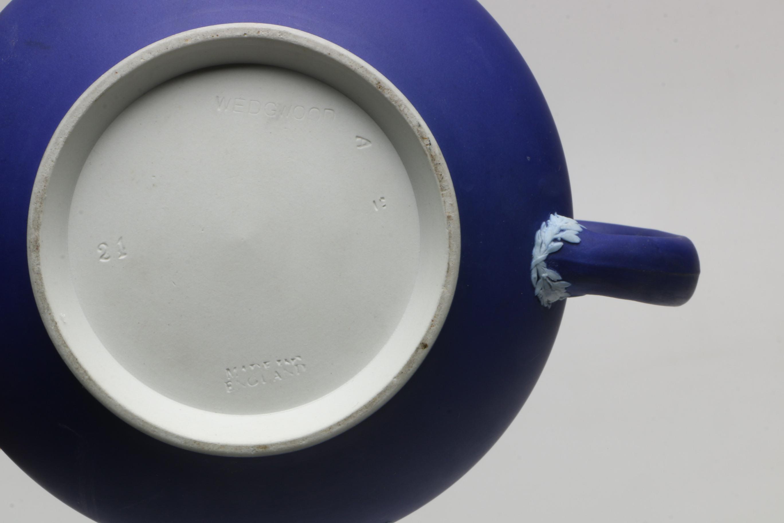 Vintage Wedgwood Jasperware Edward VIII Coronation Teapot