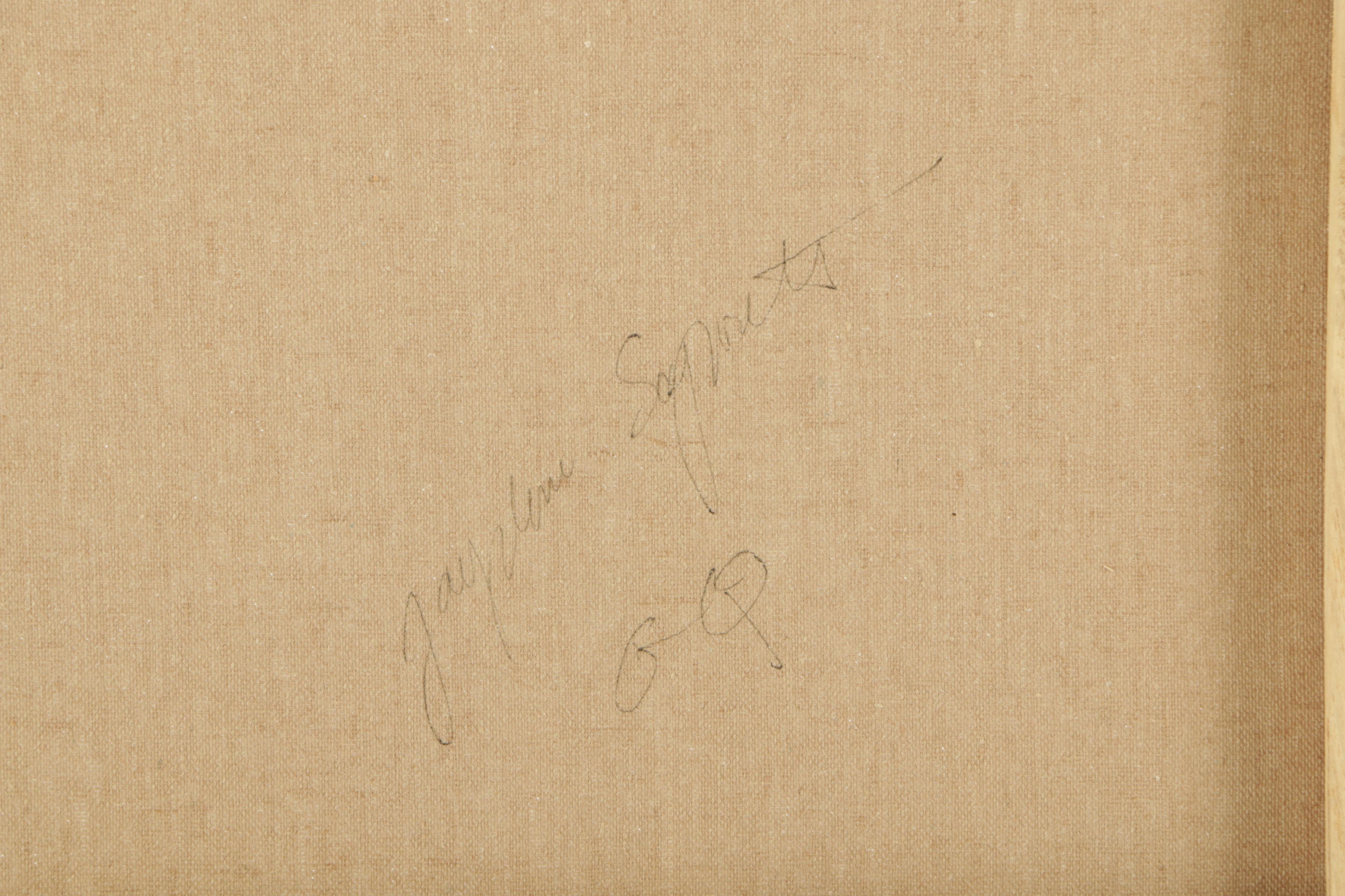 Jacqueline Saporiti Acrylic Painting of Figures