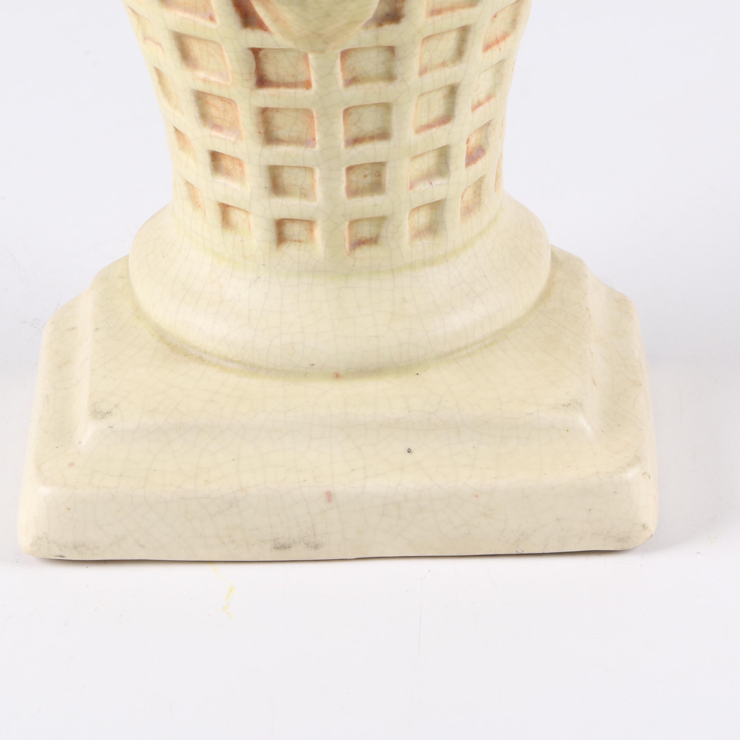 Vintage Weller _Roma_ Floral Doorstop