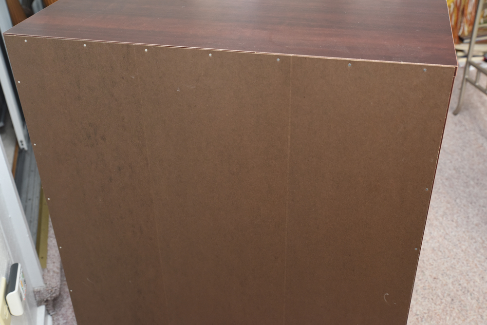 Mahogany Grained Bookcase