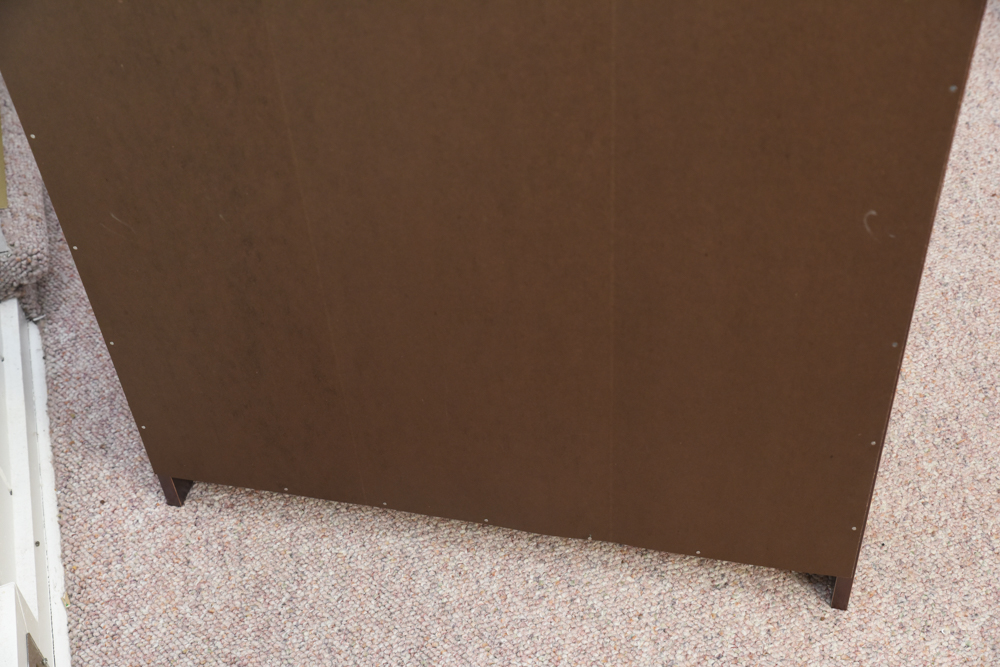 Mahogany Grained Bookcase