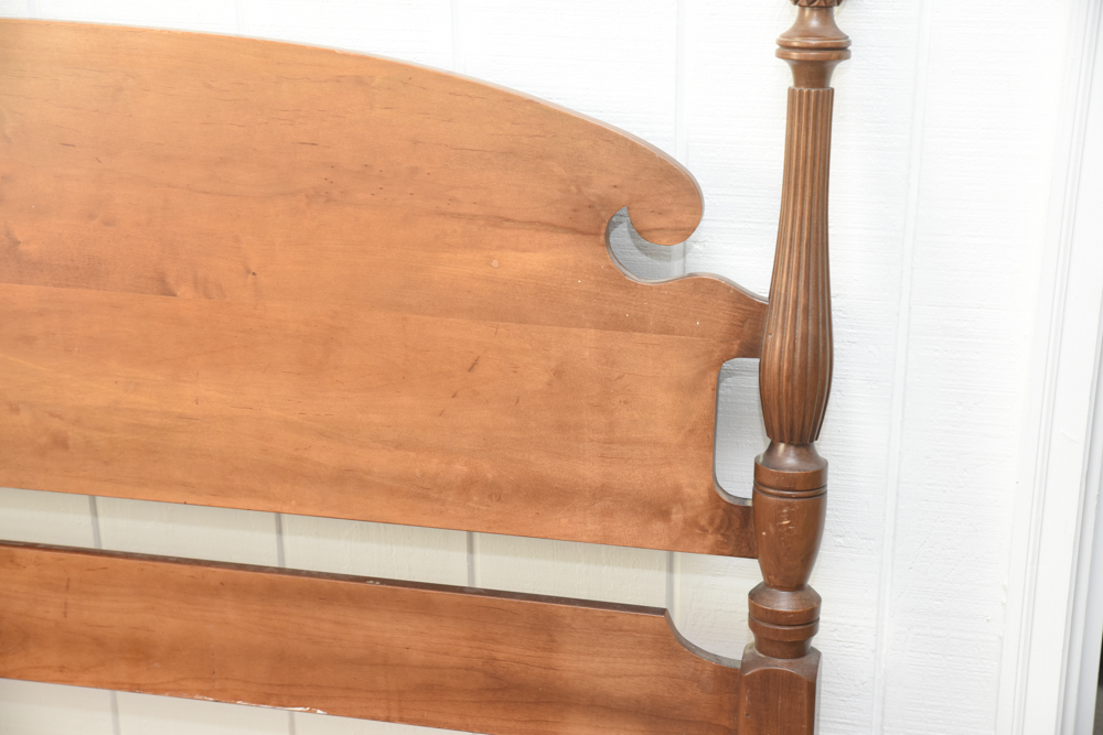 Vintage Federal Style Full Sized Bed Frame