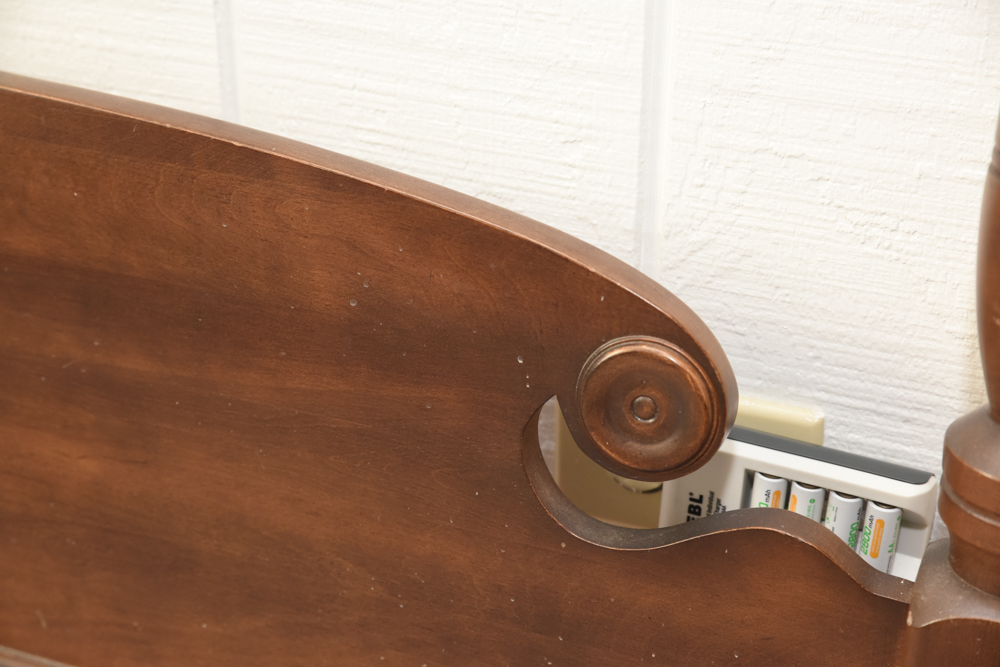 Vintage Federal Style Full Sized Bed Frame