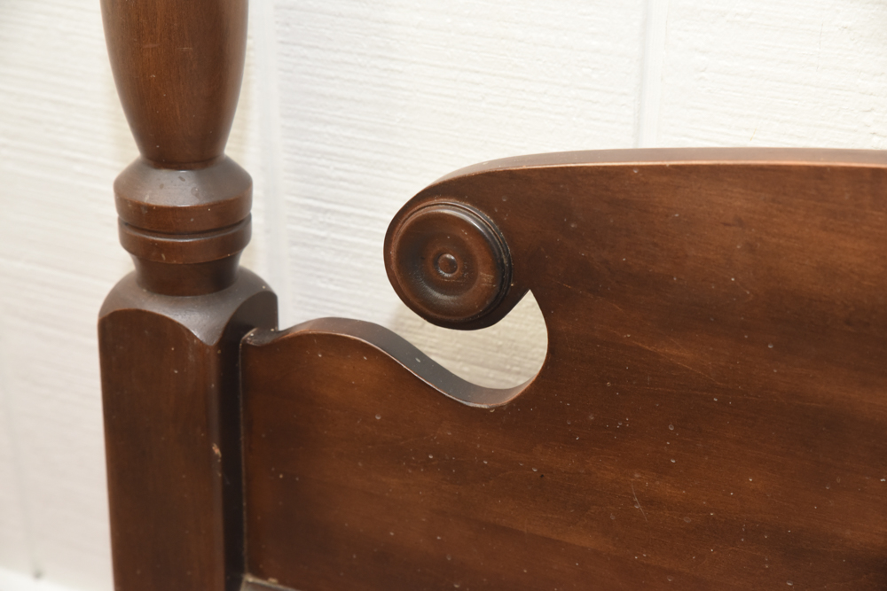 Vintage Federal Style Full Sized Bed Frame