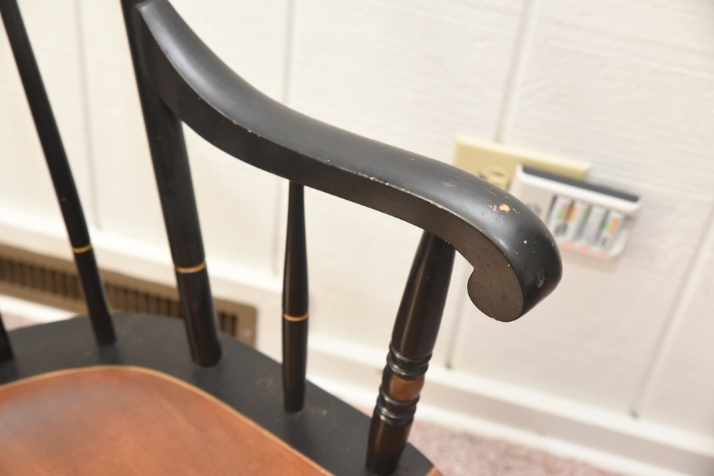 Vintage Hitchcock Style Rocking Chair