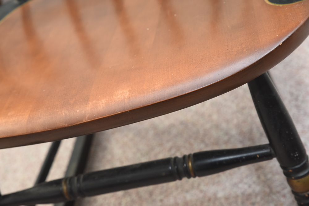 Vintage Hitchcock Style Rocking Chair