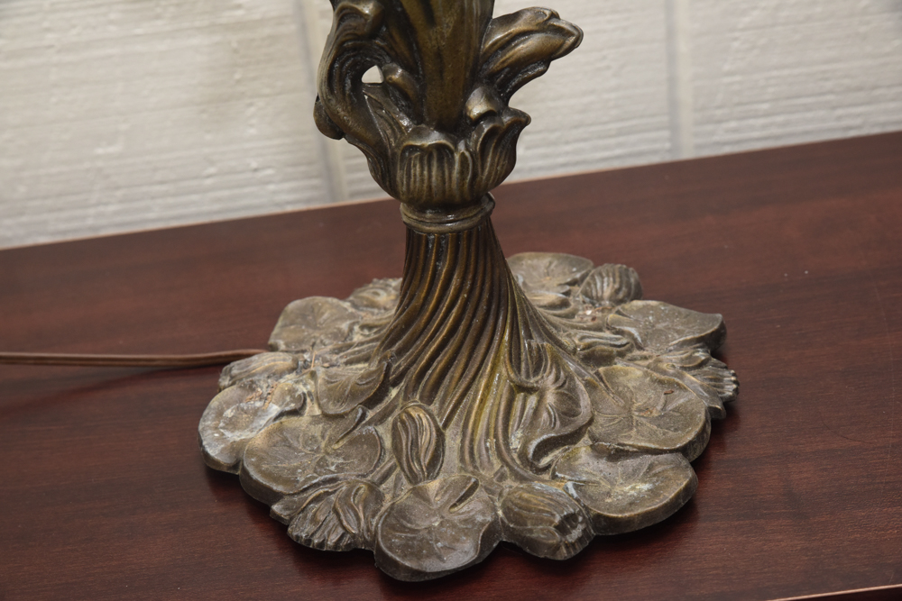 Art Nouveau Style Figural Table Lamp
