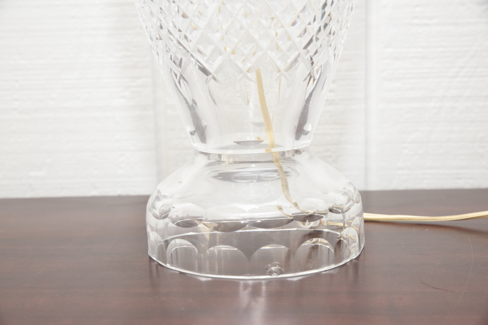 Waterford Crystal "Tramore" Vintage Crystal Table Lamp