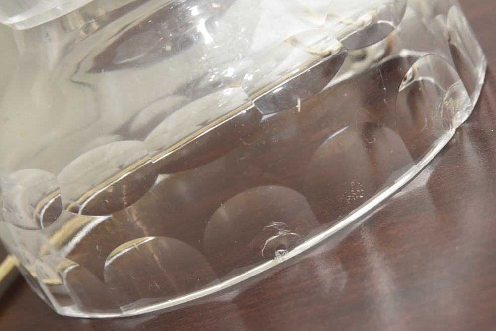 Waterford Crystal "Tramore" Vintage Crystal Table Lamp