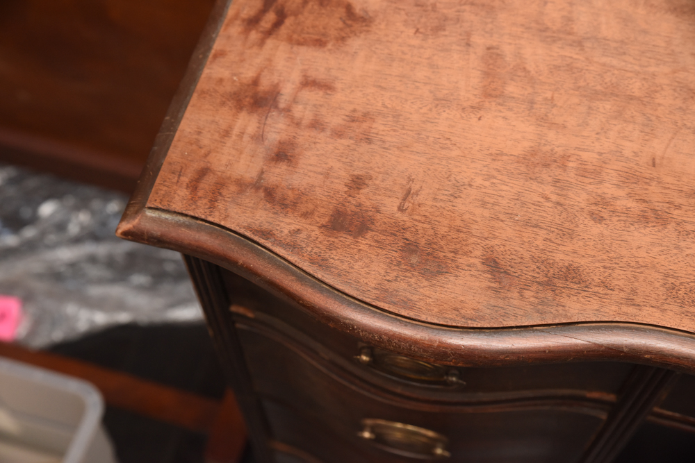 Vintage Mahogany Knee-Hole Desk