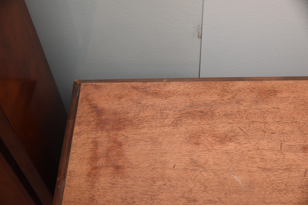 Vintage Mahogany Knee-Hole Desk