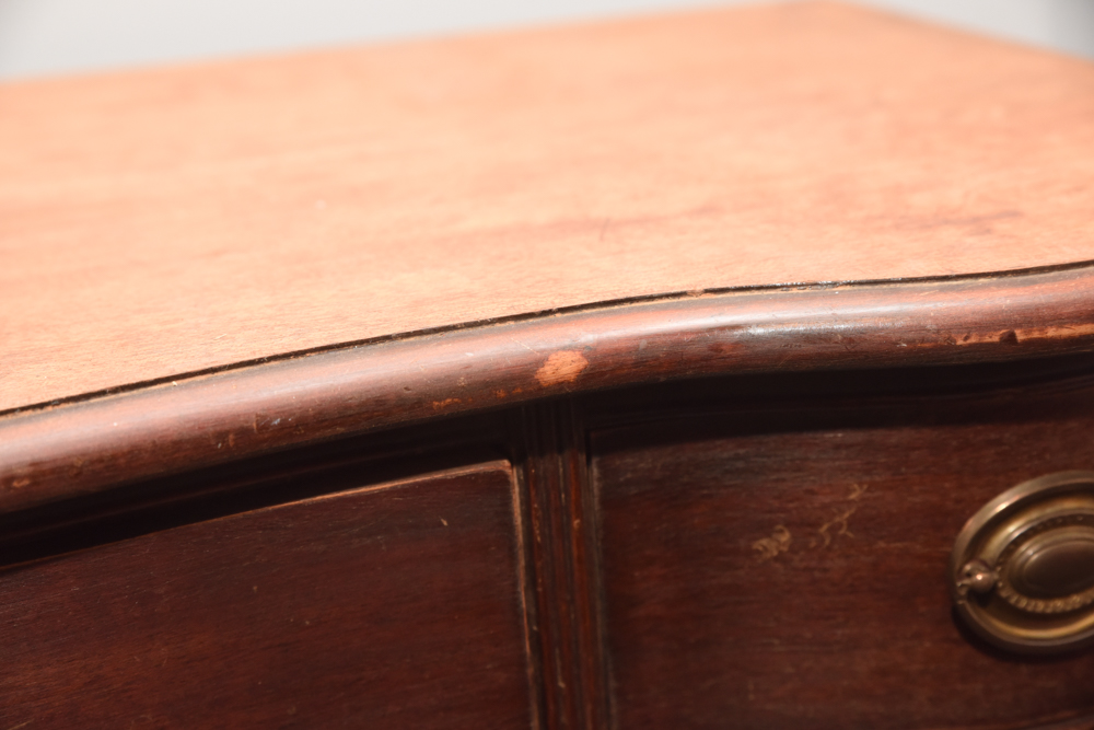 Vintage Mahogany Knee-Hole Desk