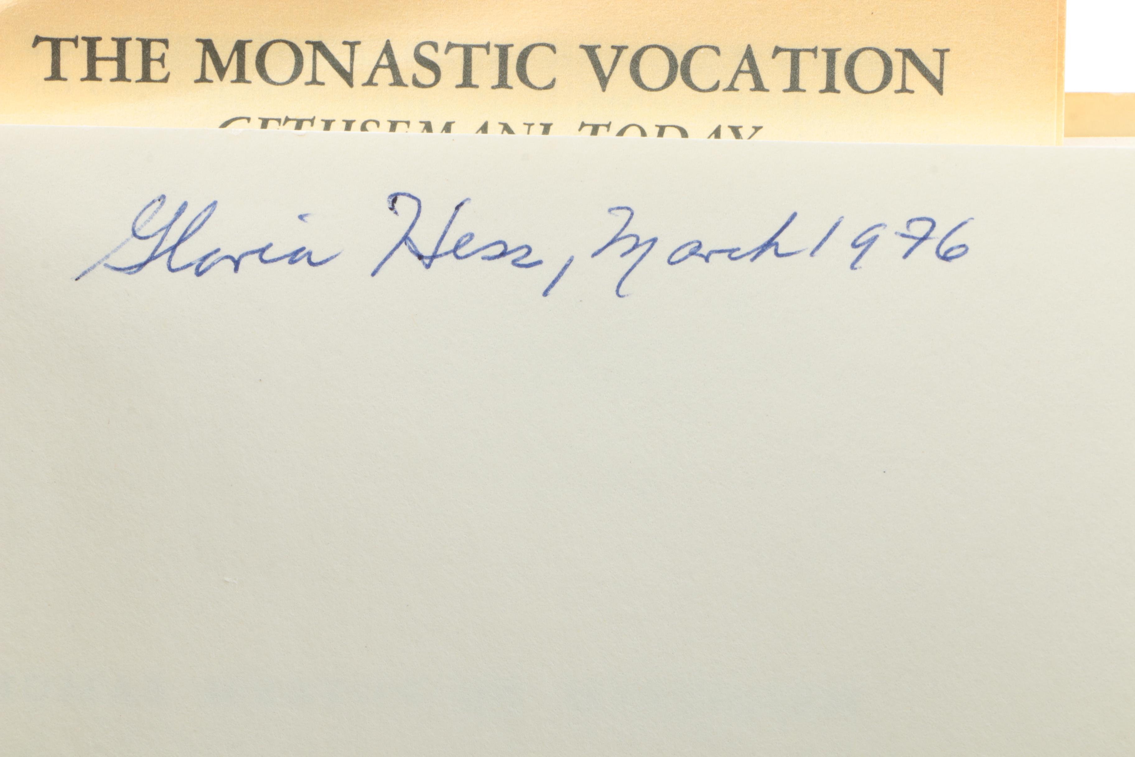 Collection of Hardcover Books On Thomas Merton including First Printings