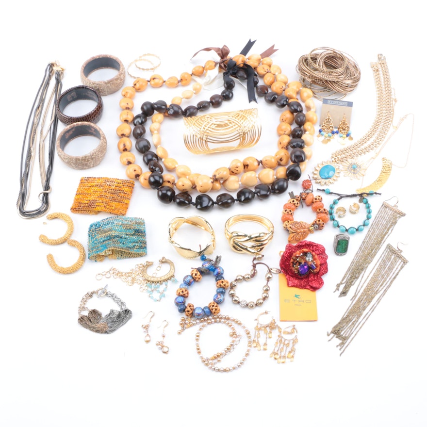 Assortment of Costume Jewelry Including Micheal Kors