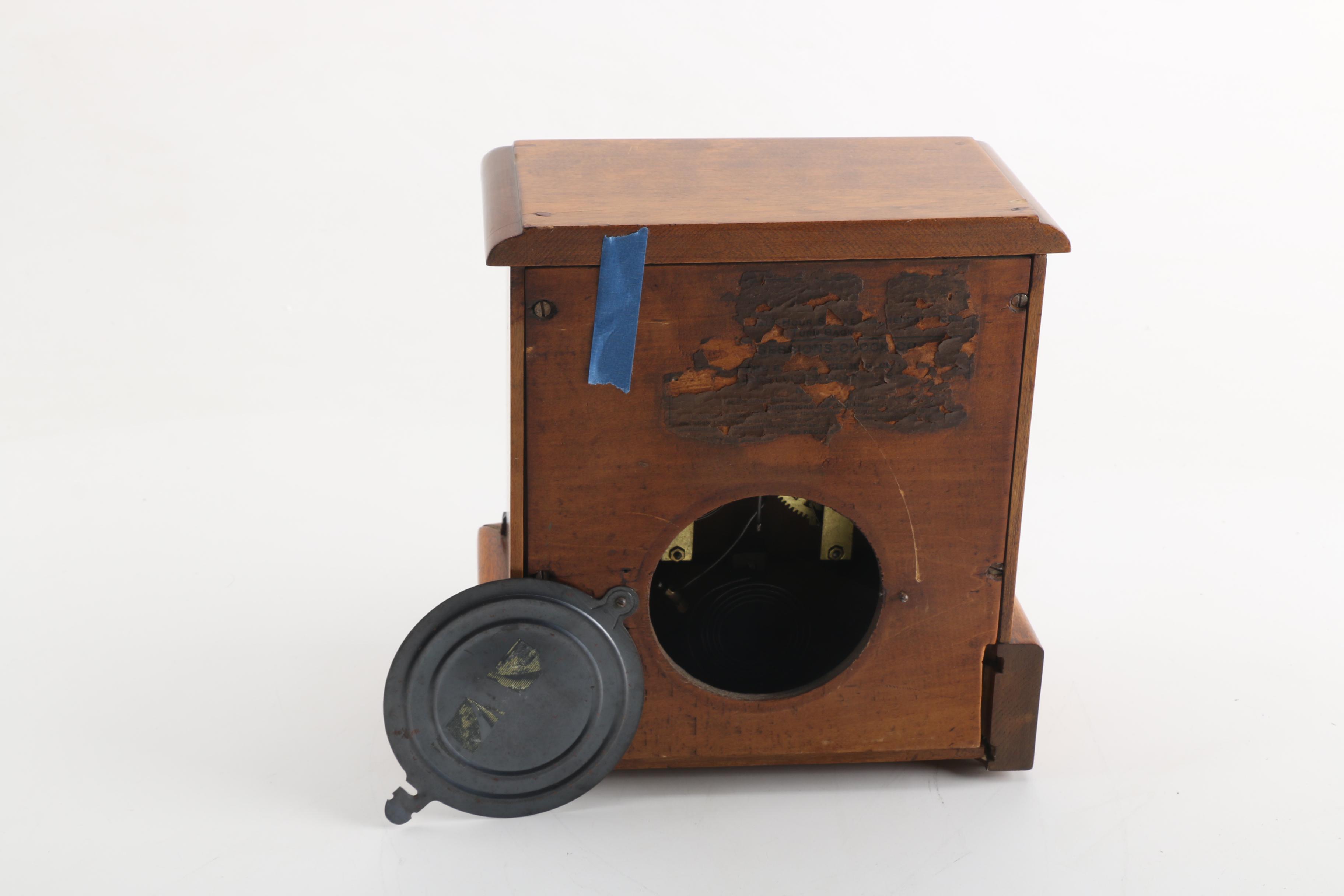 Vintage Sessions Pillar Style Mantel Clock