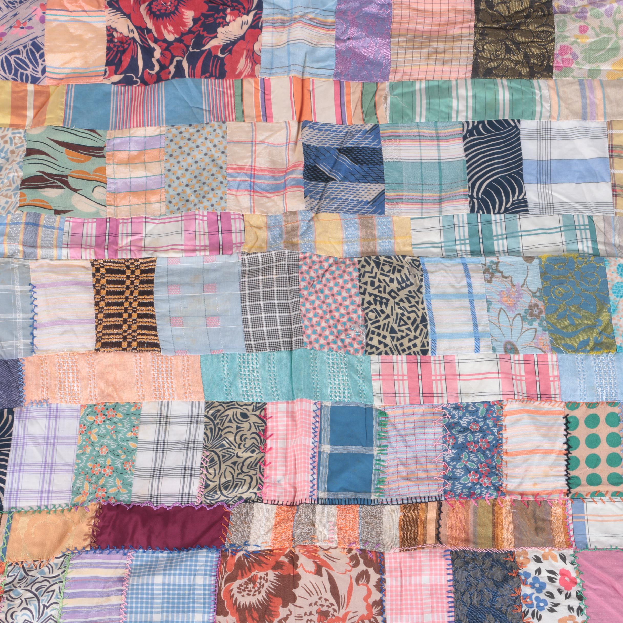 Vintage Child's Crazy Quilt