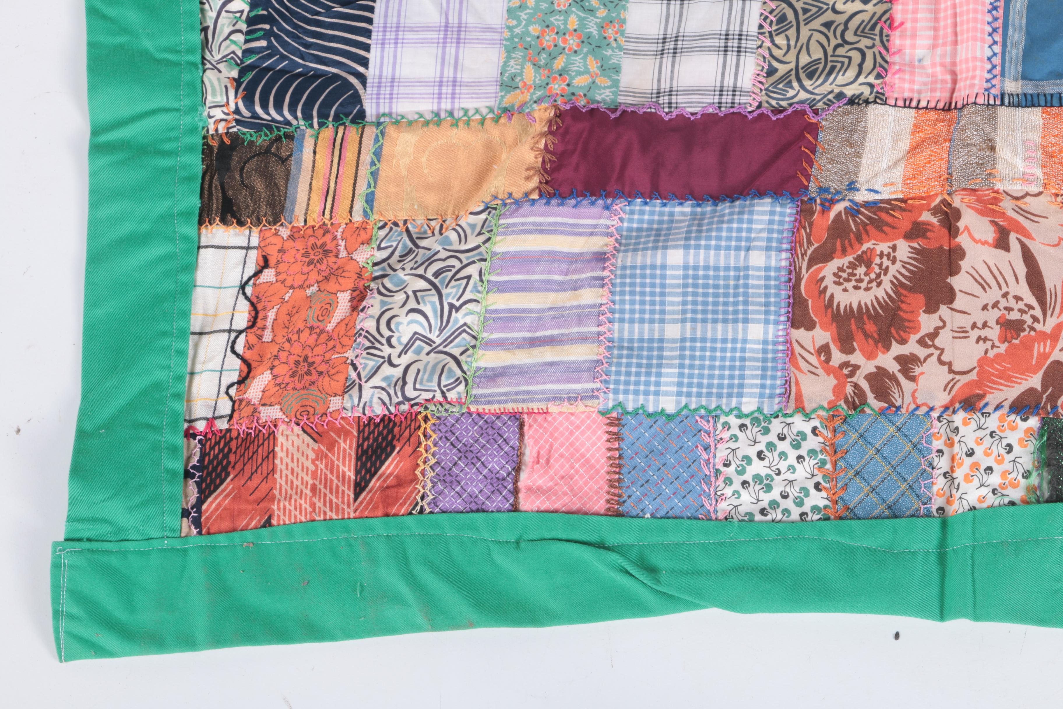 Vintage Child's Crazy Quilt