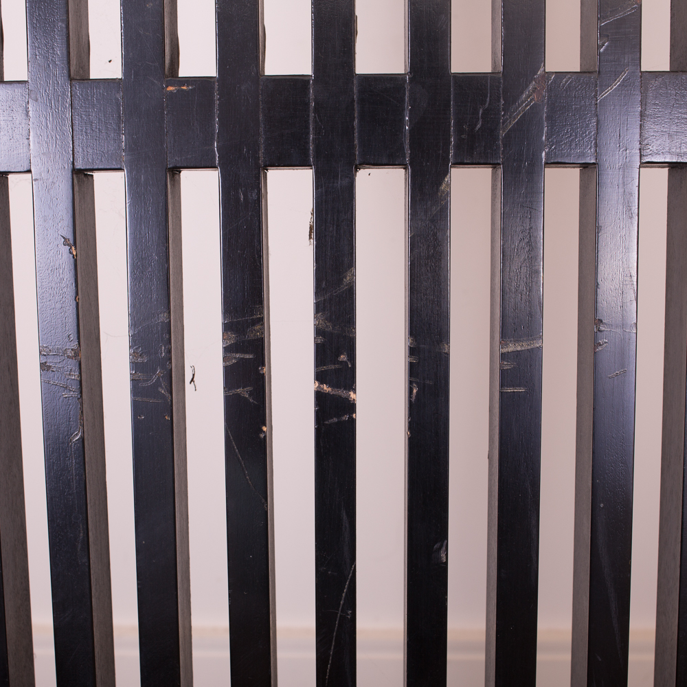 Herman Miller Nelson Platform Bench in Black Stained Finish