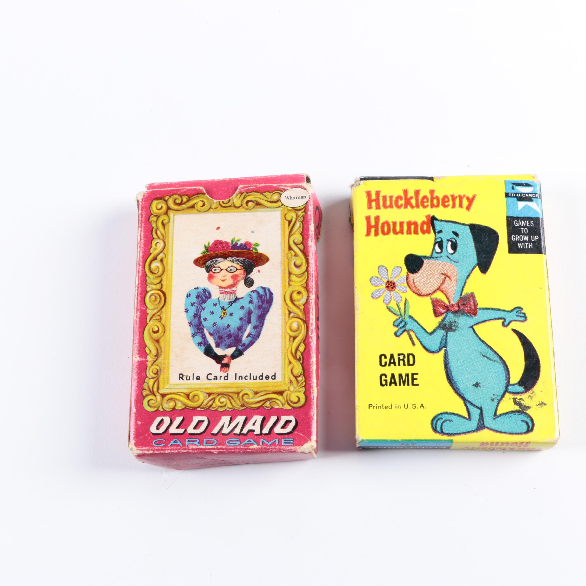 Vintage Toys including Mickey Mouse and Popeye