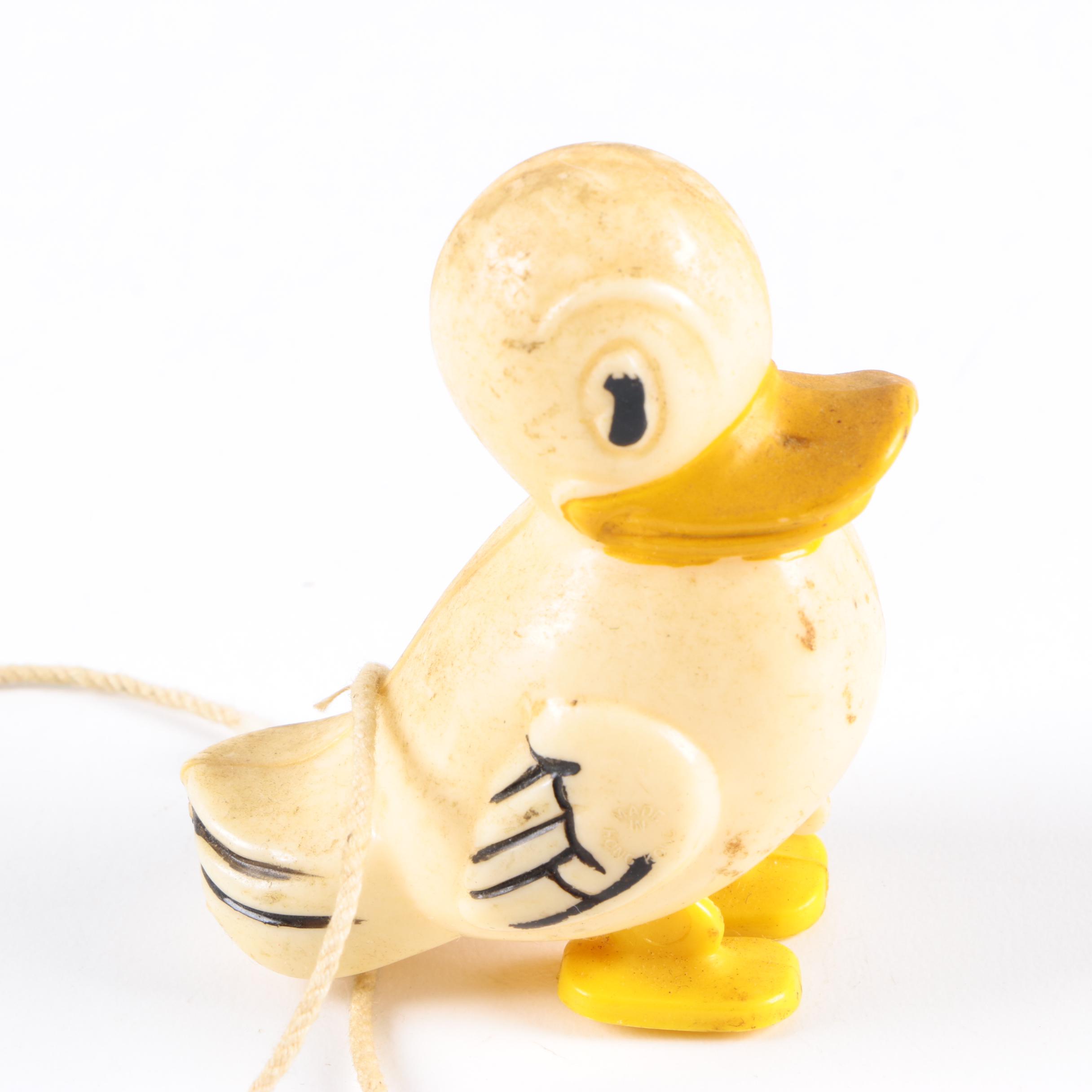 Vintage Toys including Mickey Mouse and Popeye