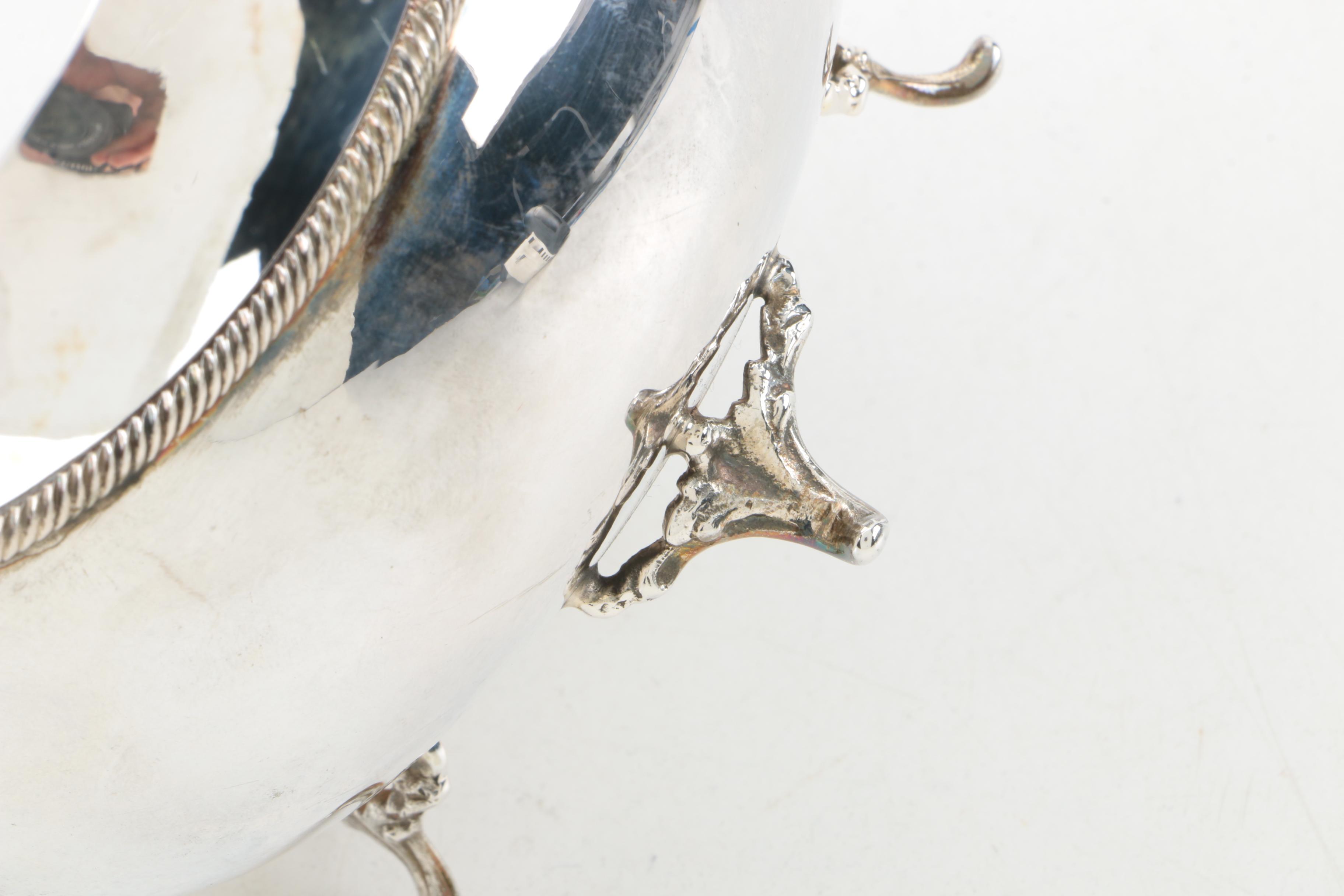 830 Silver Footed Bowl