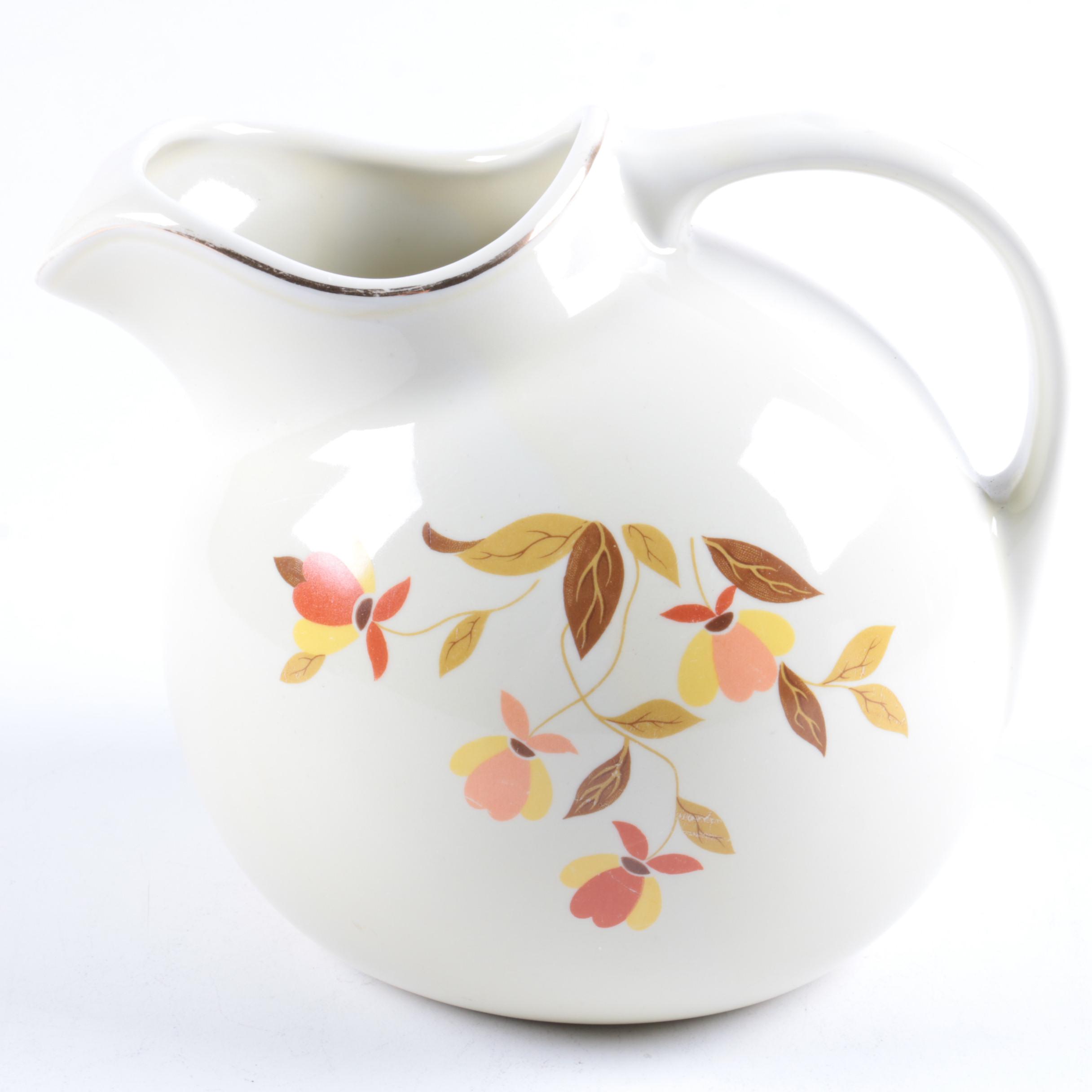 Hall's "Autumn Leaf" Ball Jug