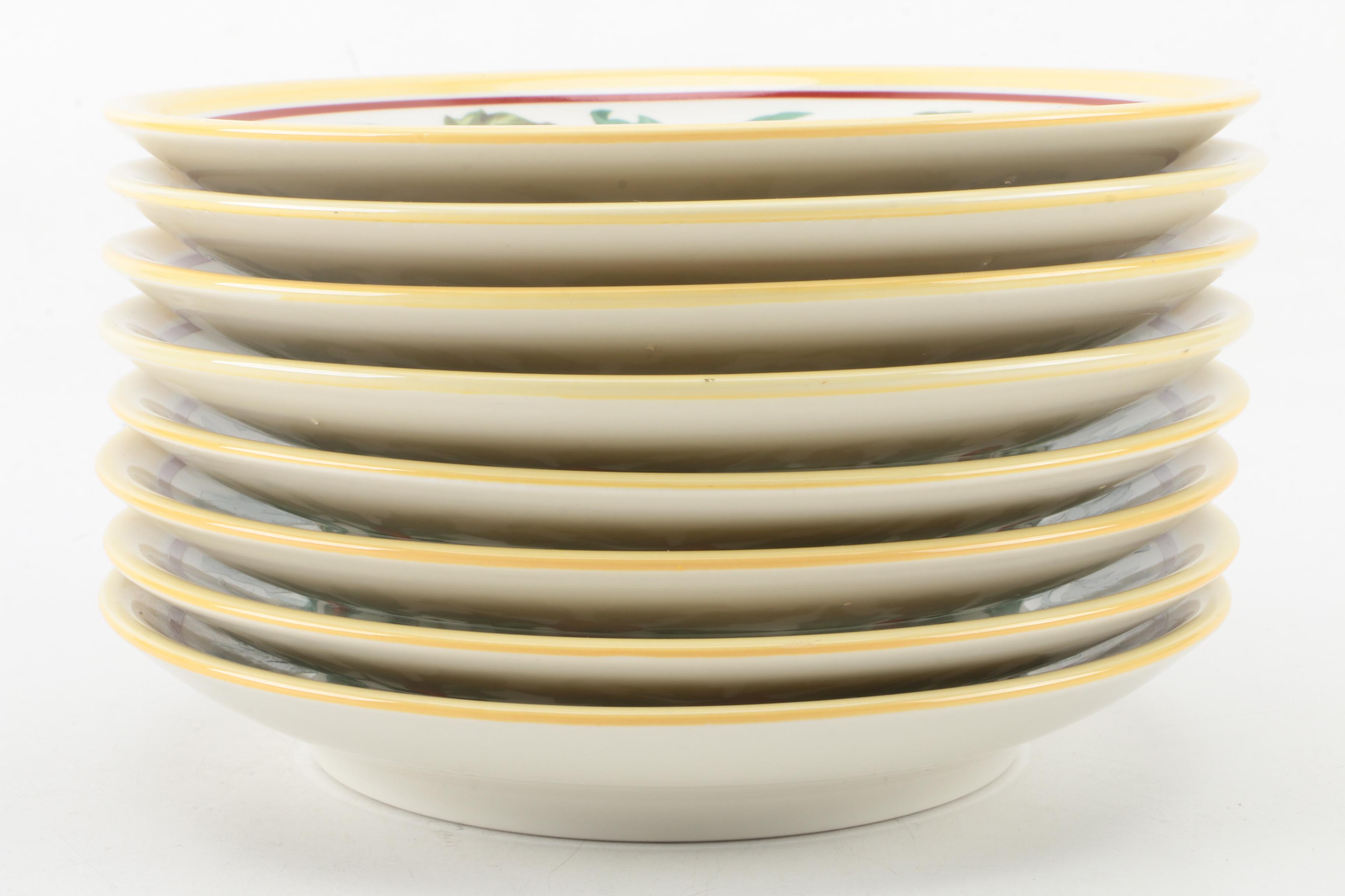 Longaberger "American Holly" Salad Plates