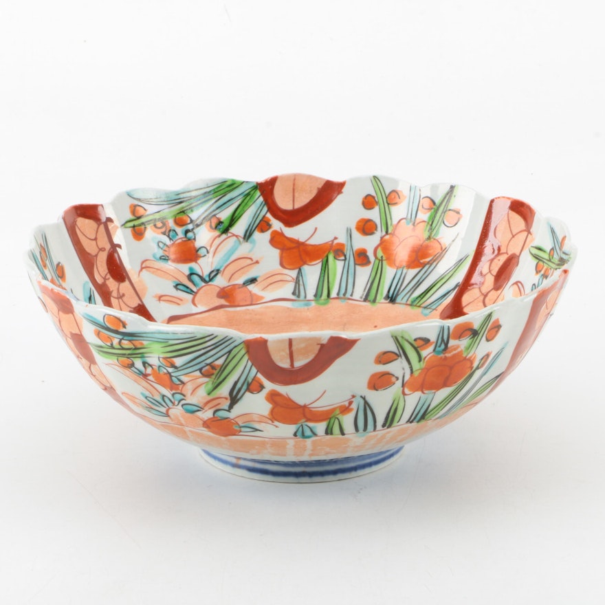 Antique Japanese Imari Porcelain Bowl