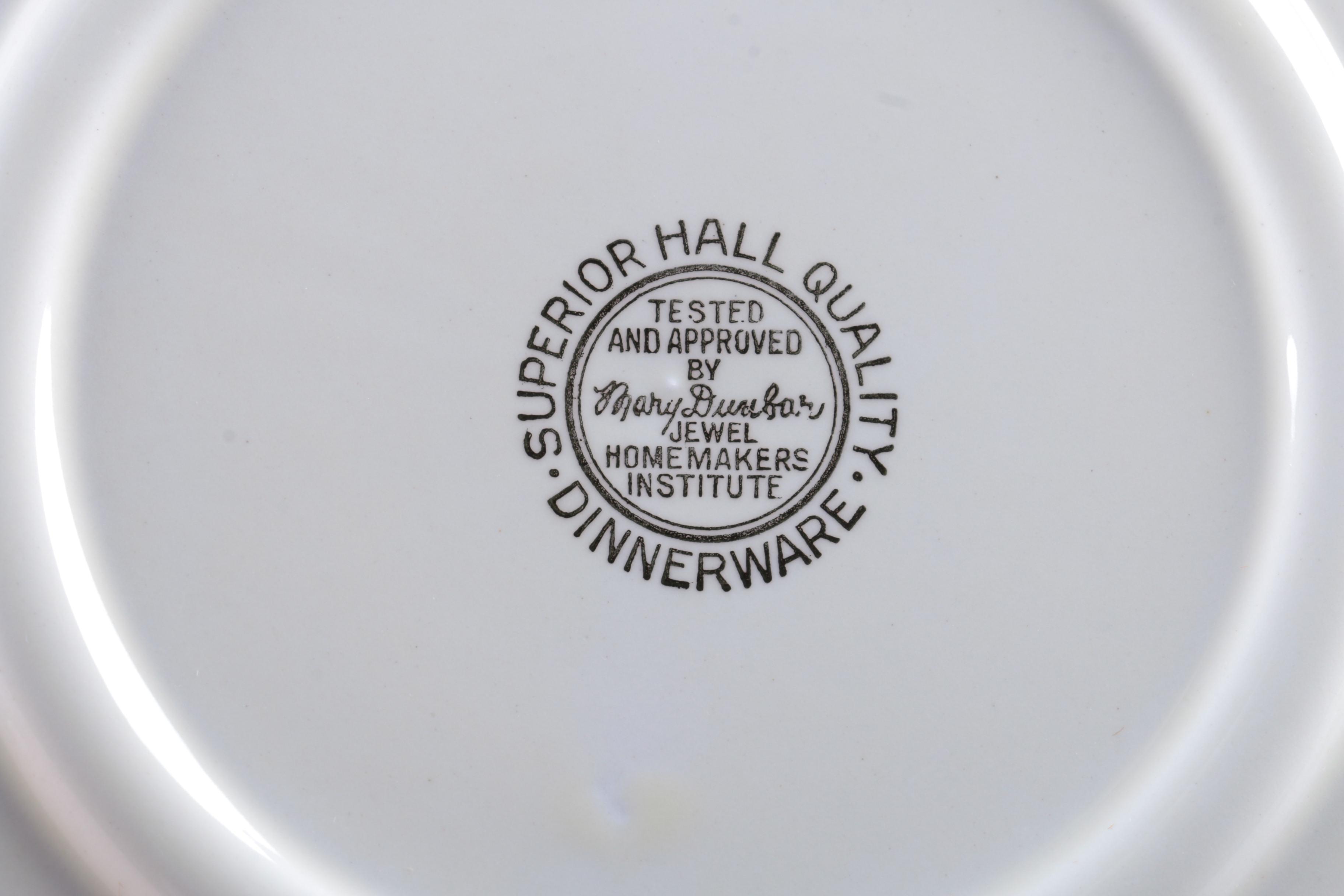 Hall's "Autumn Leaf" Serving Dishes