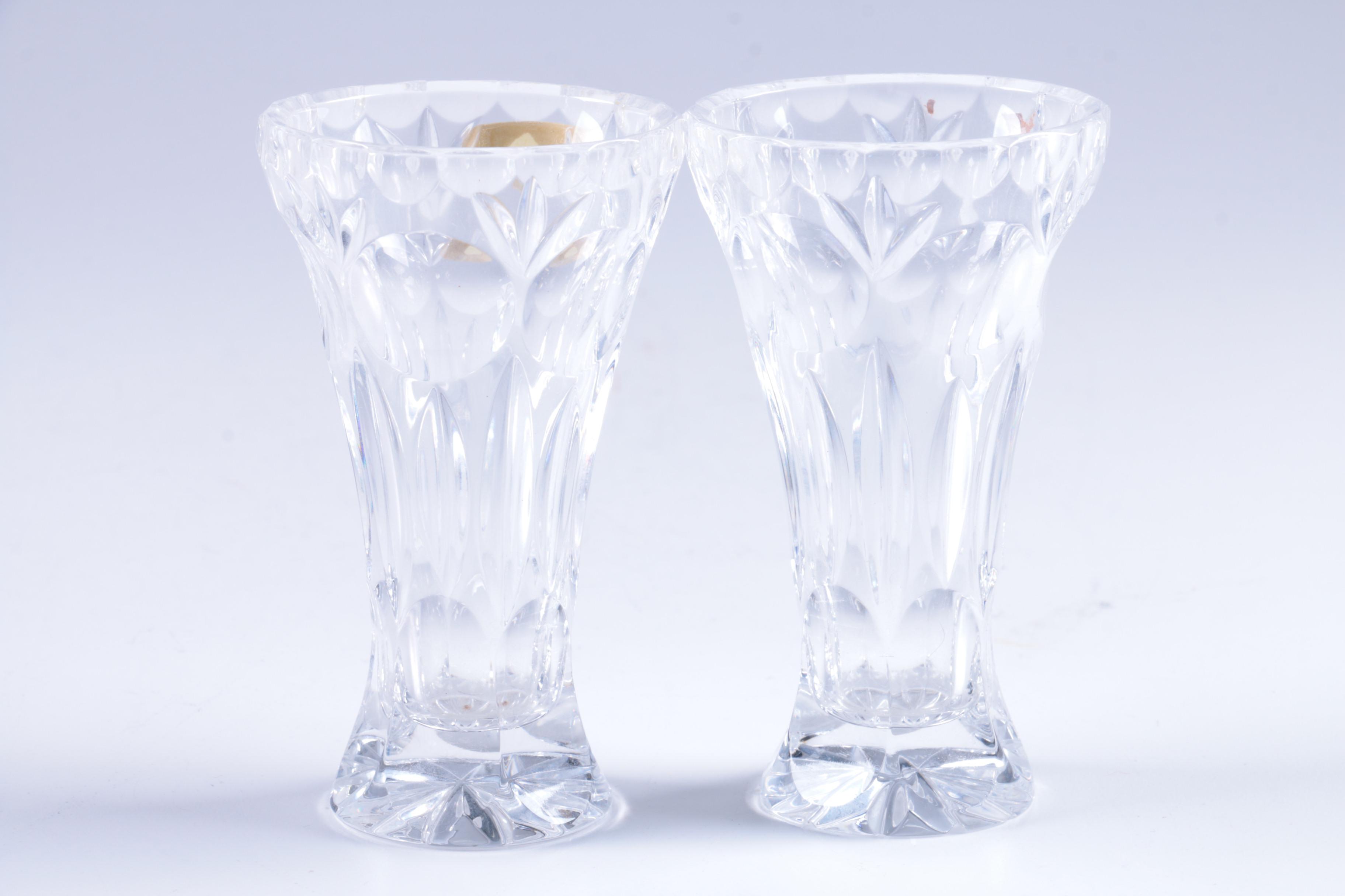Crystal Vases and Decor including Gorham