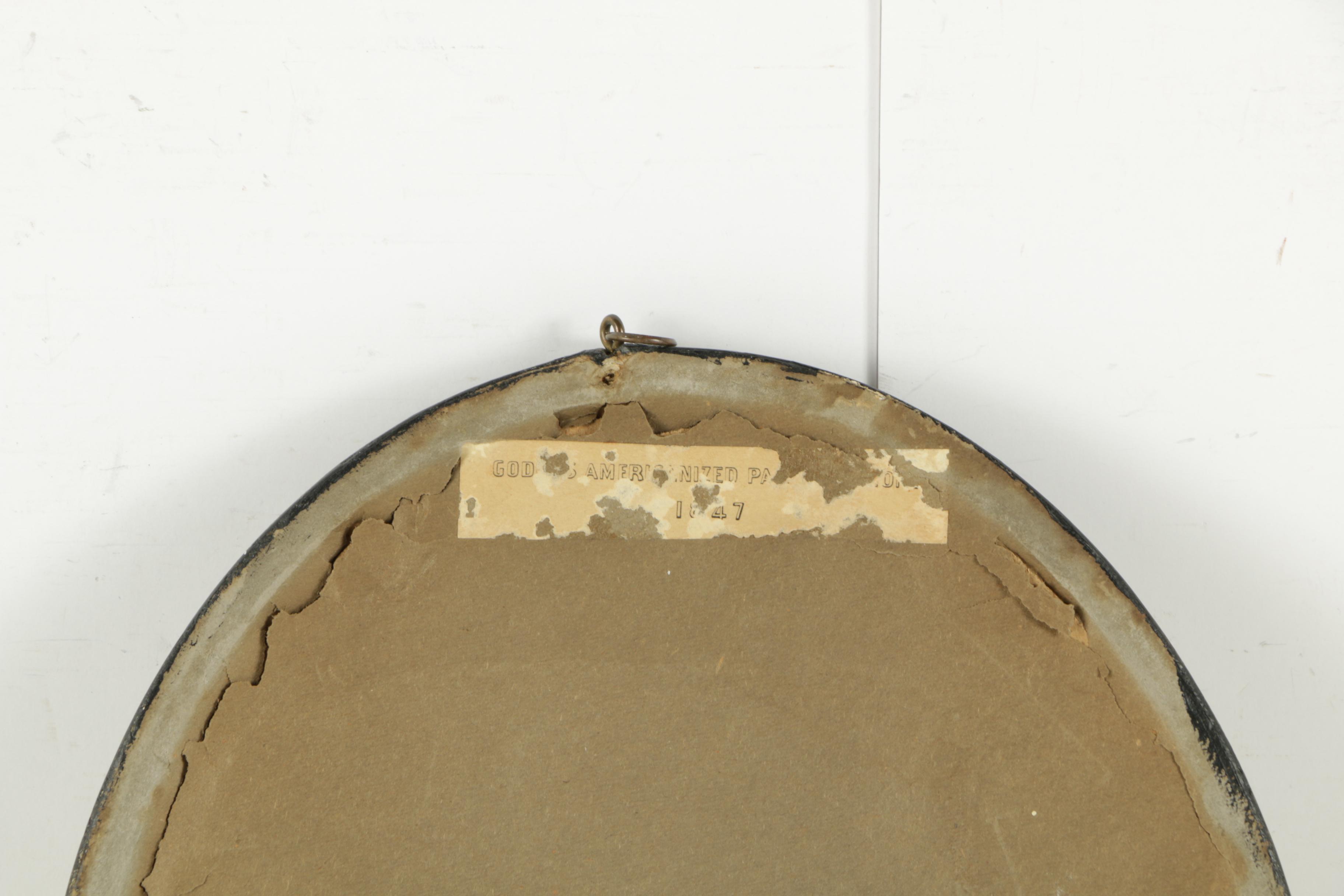 Etchings on Paper of a Sword Duel and Godey's Fashion Plates