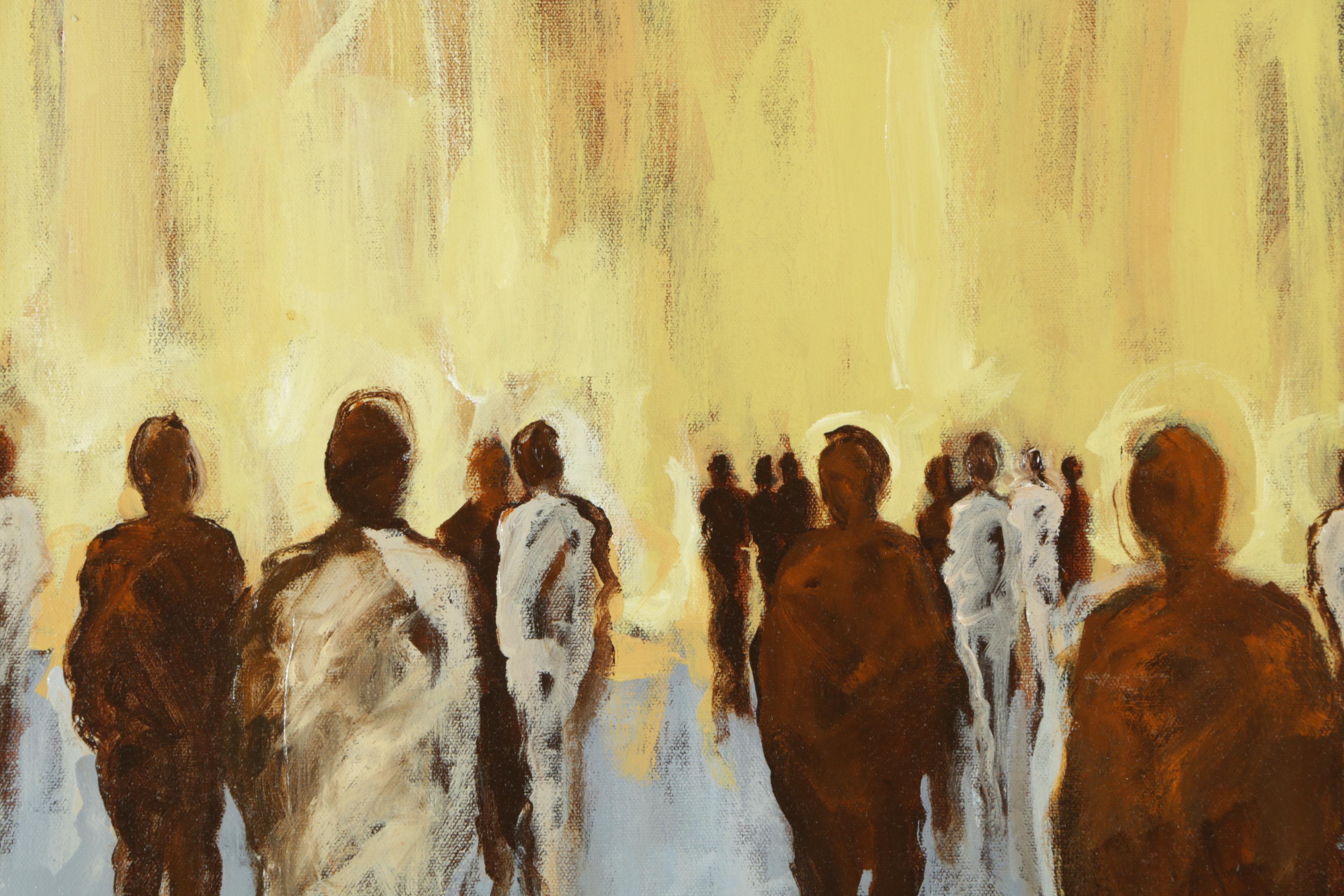 Kay Flint Acrylic Painting on Canvas "Analogies 48"