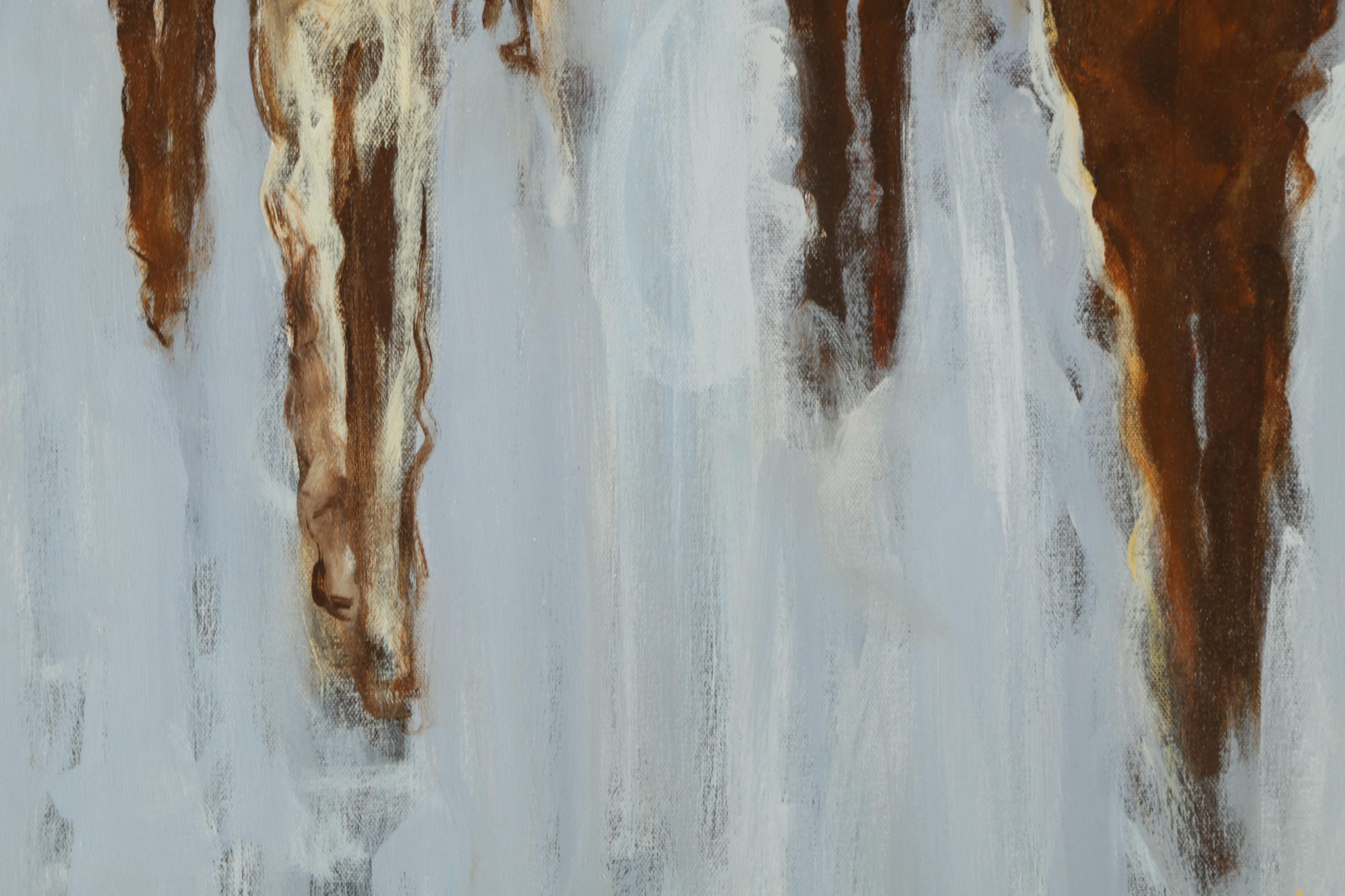 Kay Flint Acrylic Painting on Canvas "Analogies 48"