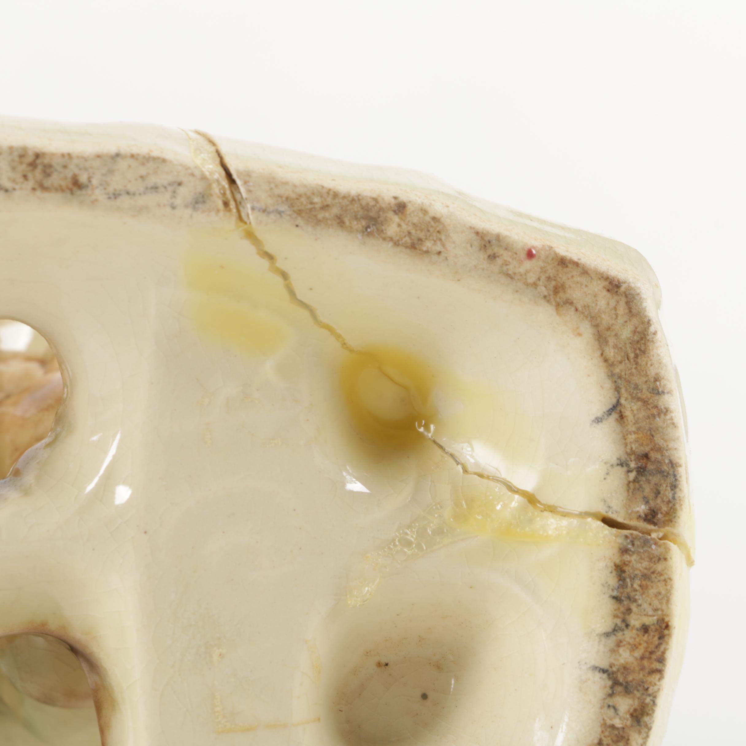 McCoy Ceramic Grape and Leaf Pitcher and Vase