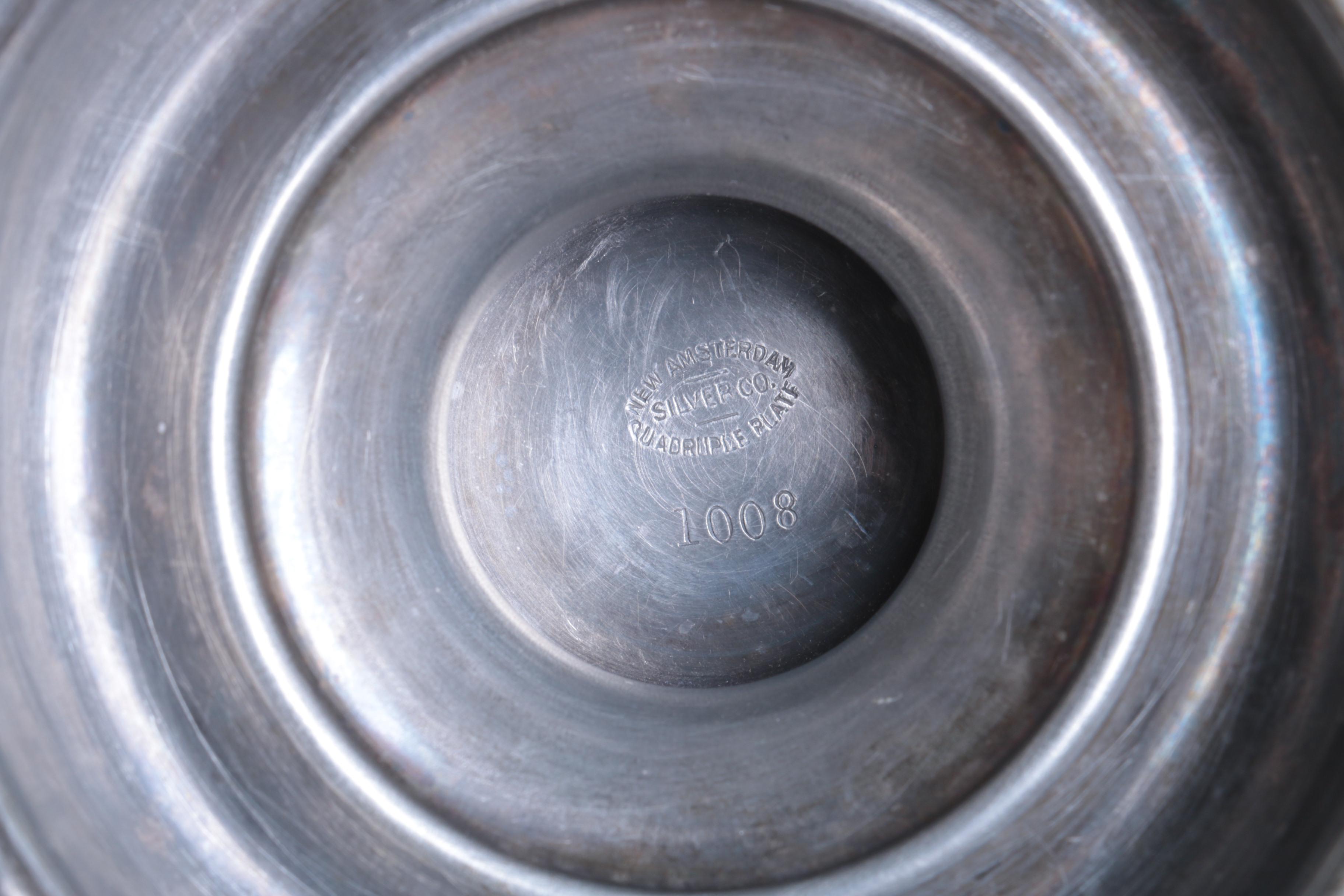 New Amsterdam Silver Co. Silver-Plated Sugar Spooner with Other Spoons