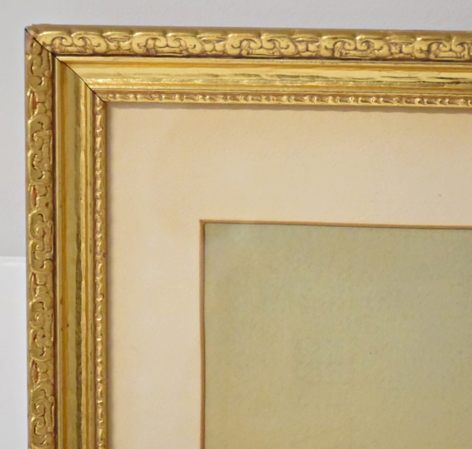 Granville Perkins Watercolor on Paper Fishing Scene