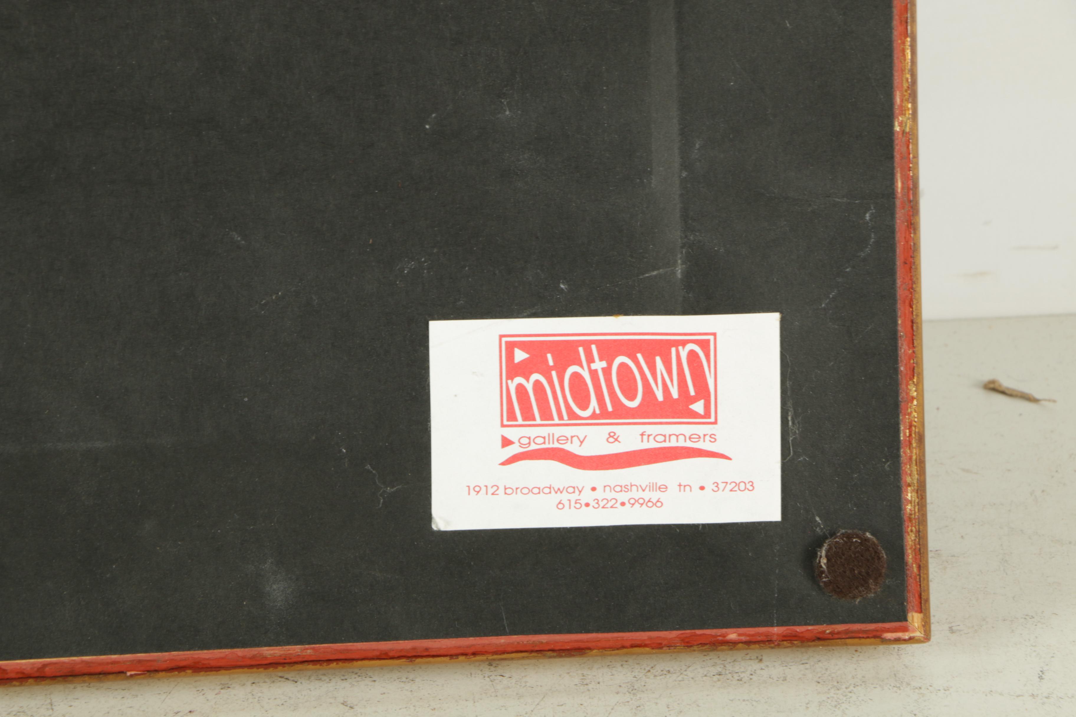 Streater Spencer Oil Paintings of Rooms on Panel