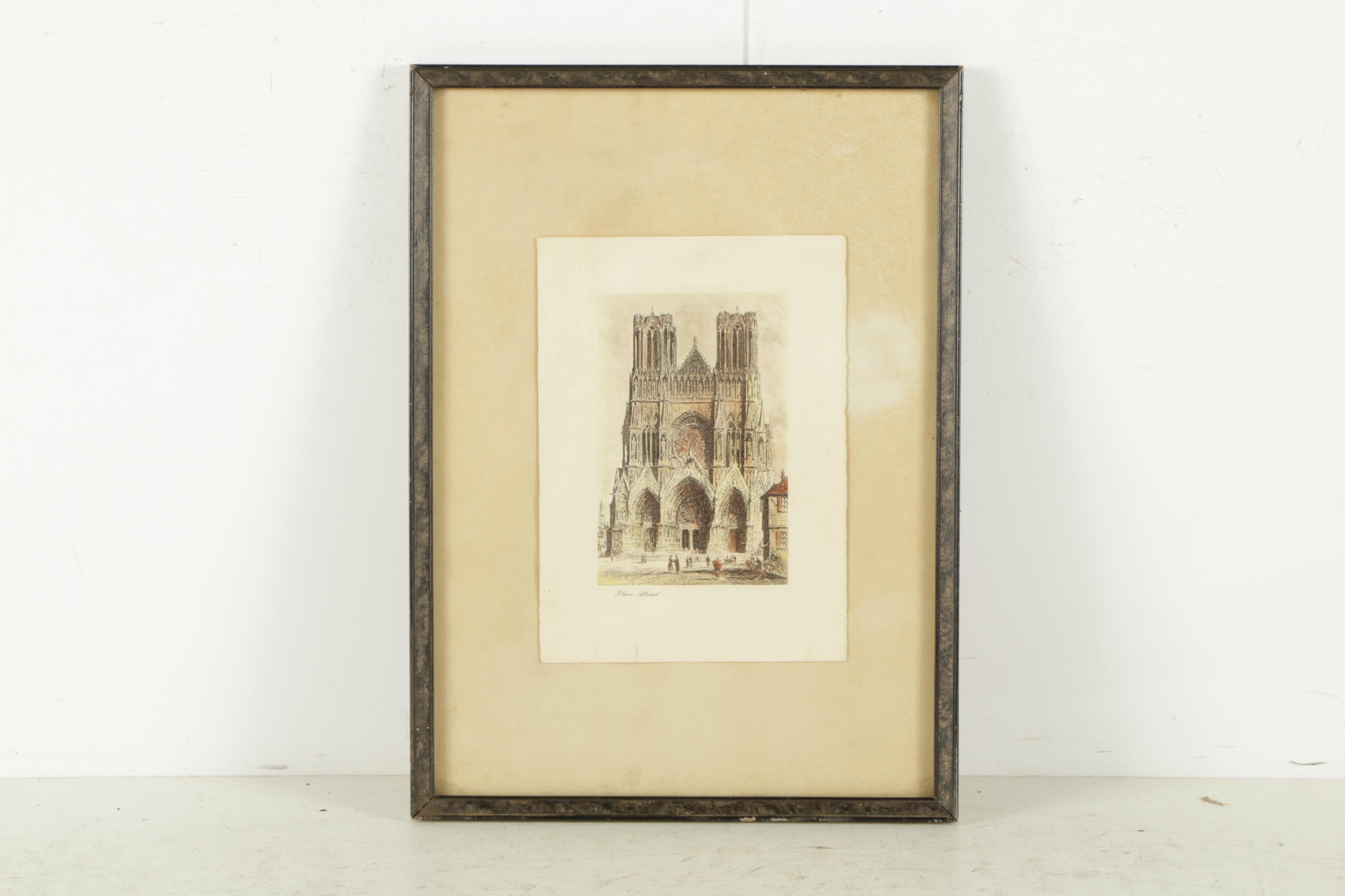 Intaglio Prints of Architecture