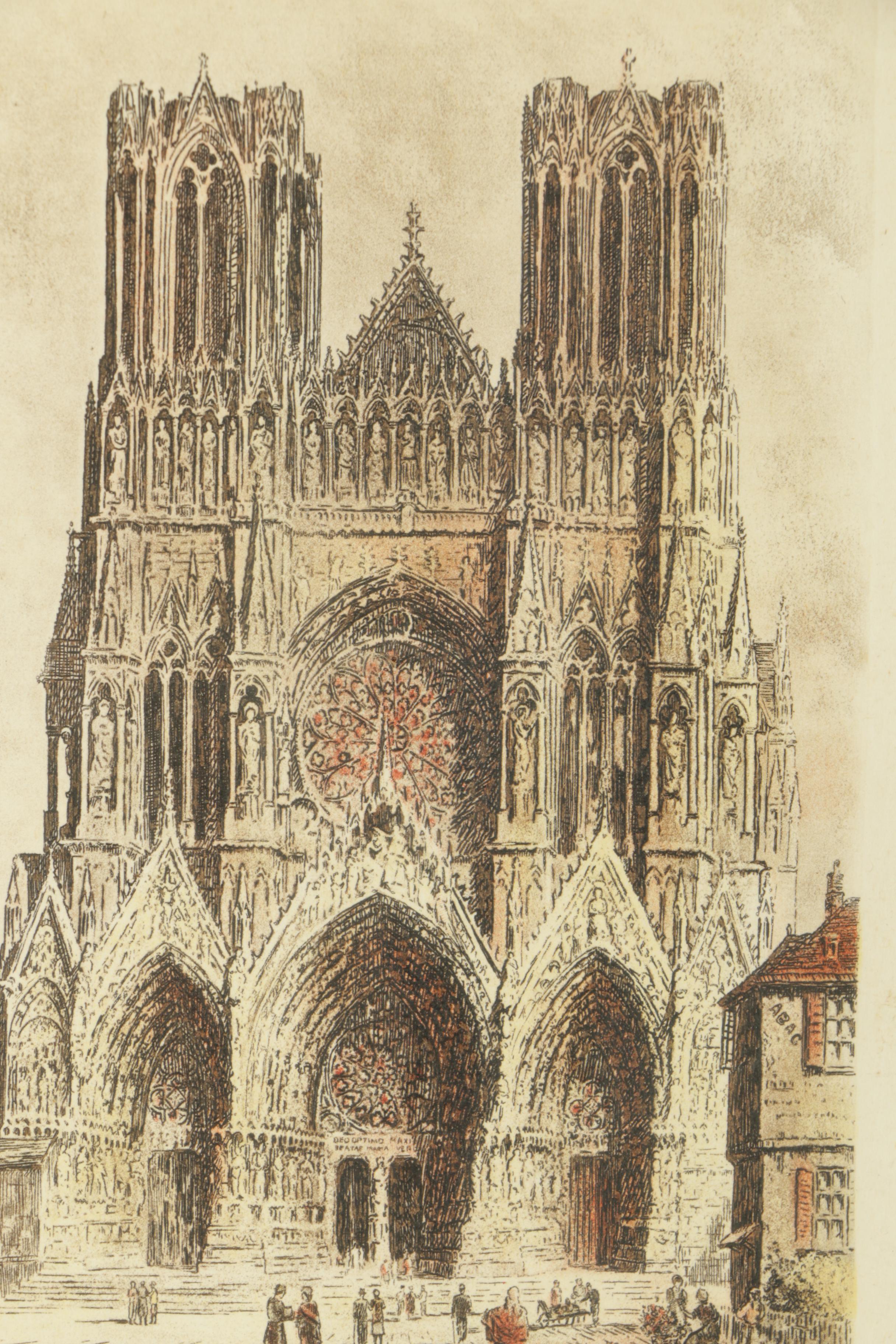 Intaglio Prints of Architecture