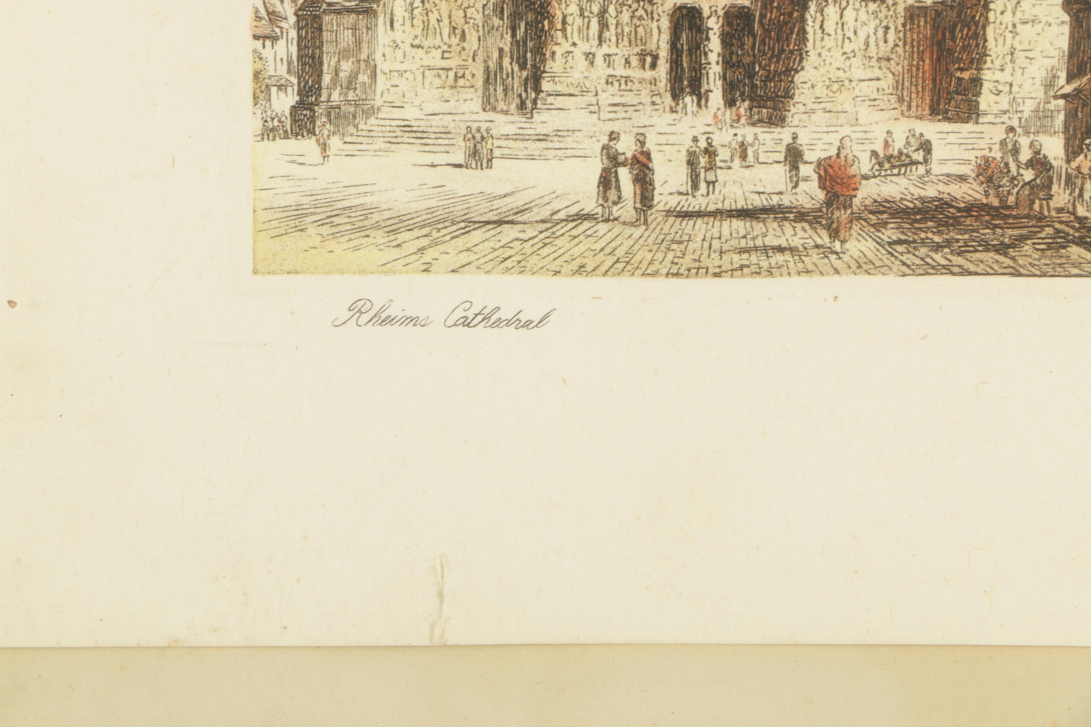 Intaglio Prints of Architecture