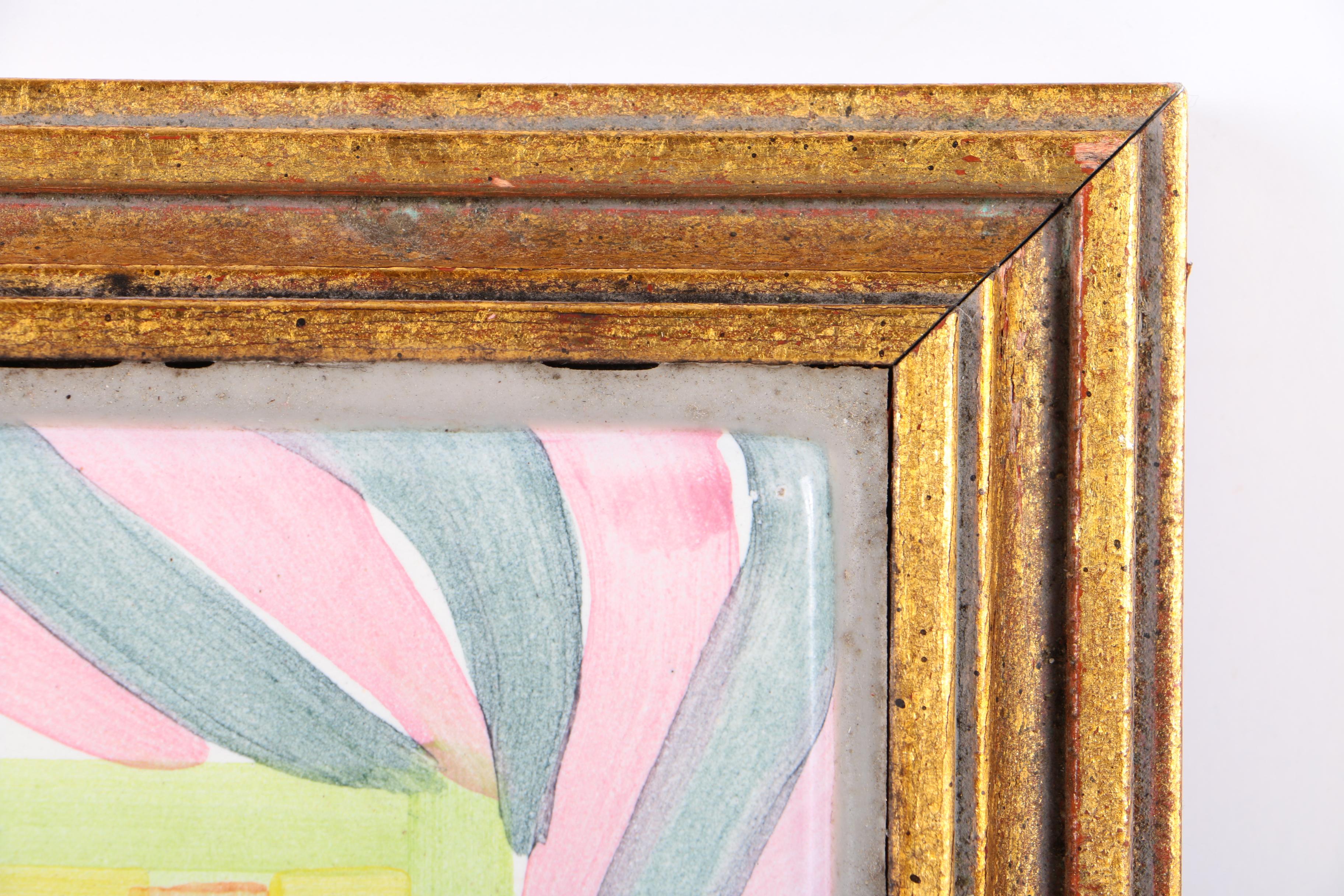 Hand-Painted Ceramic Tile