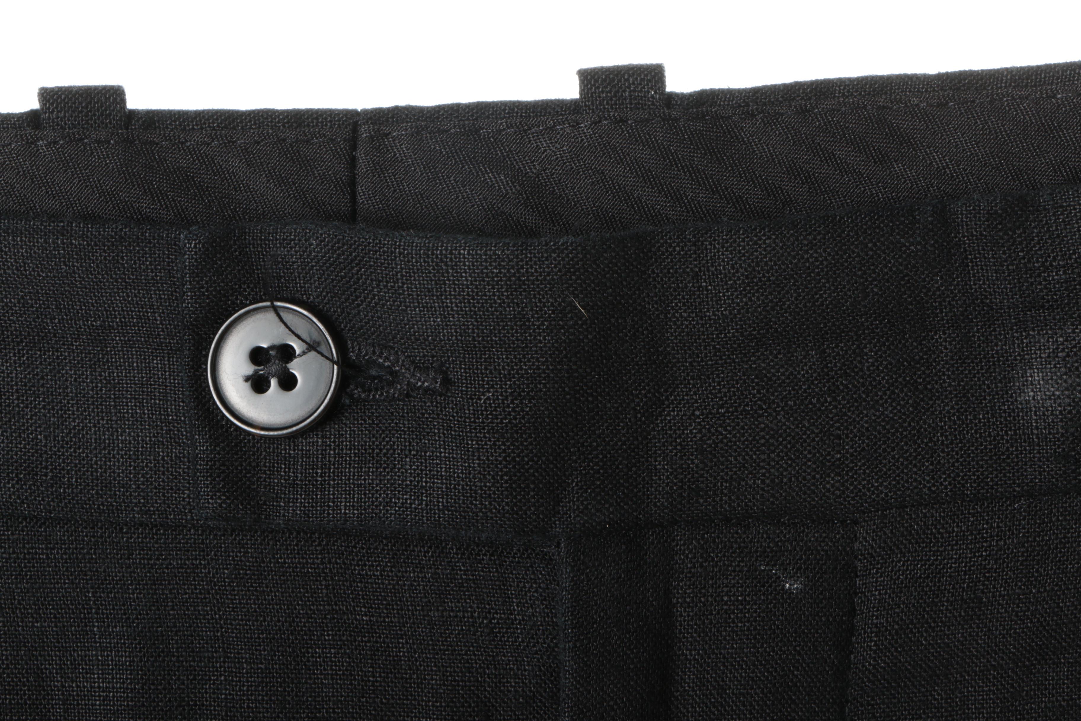 Men's Modern Flat Front Trousers Including H&M