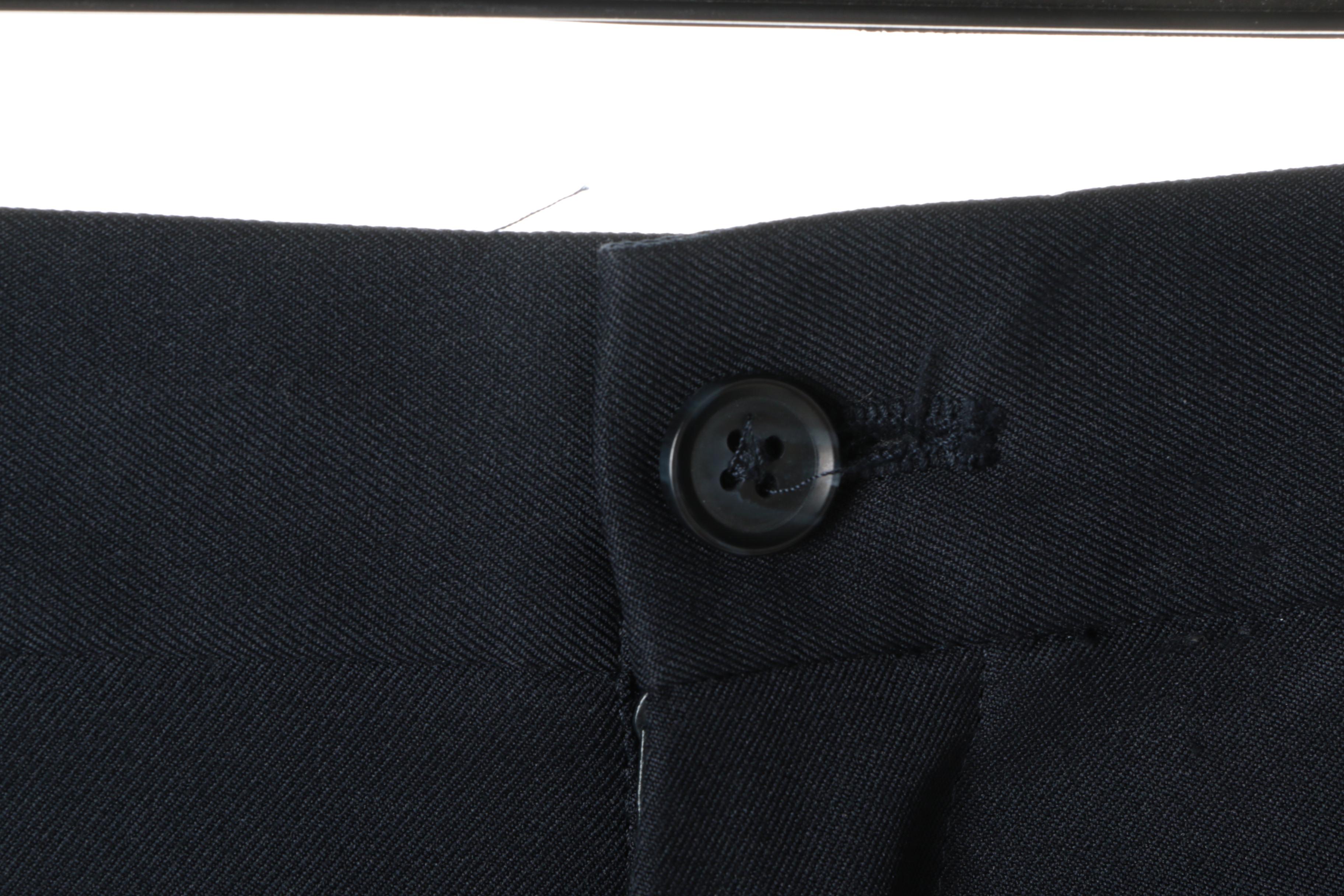 Men's Modern Flat Front Trousers Including H&M