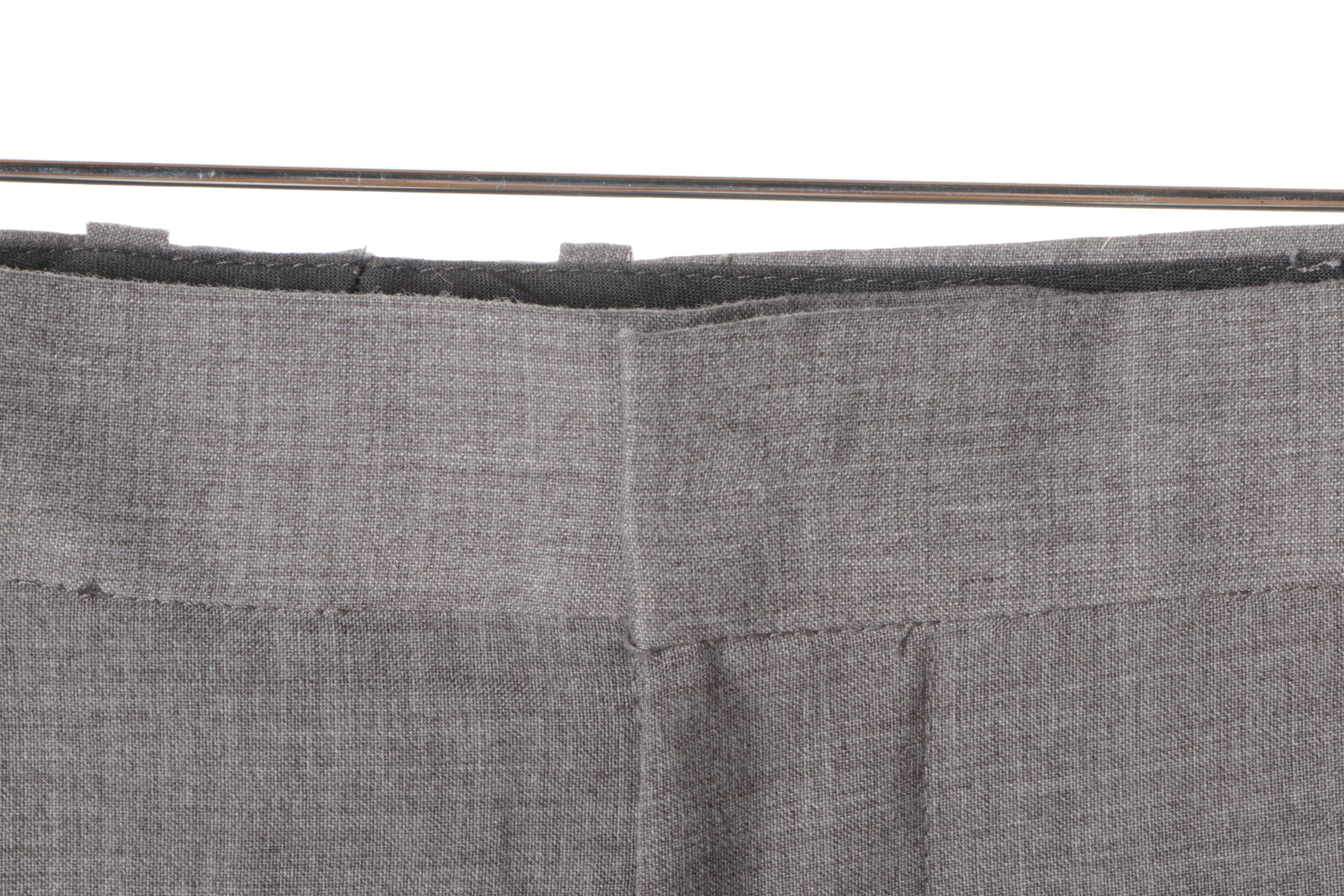 Men's Modern Flat Front Trousers Including H&M