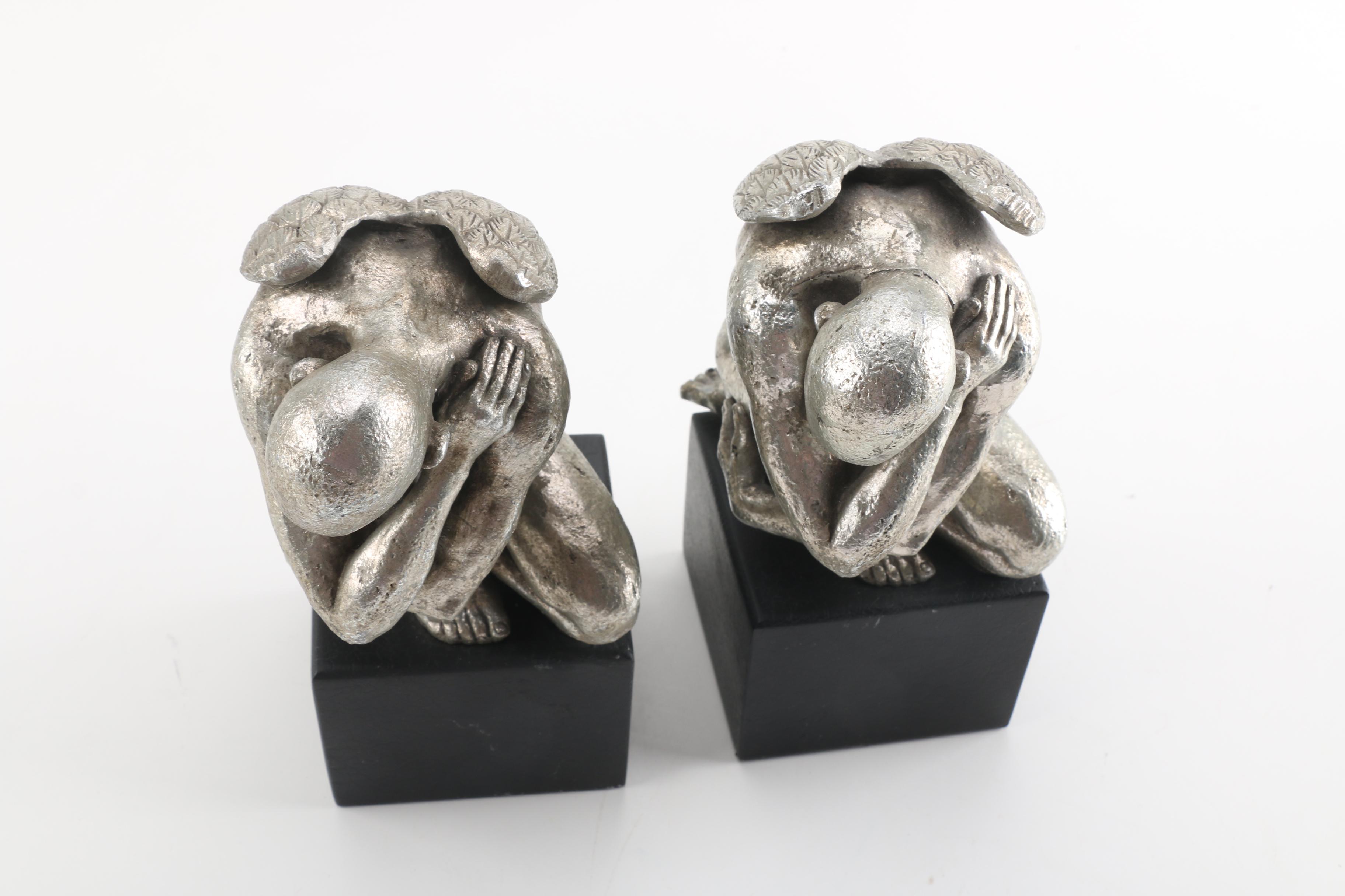 Winged Male Bookends