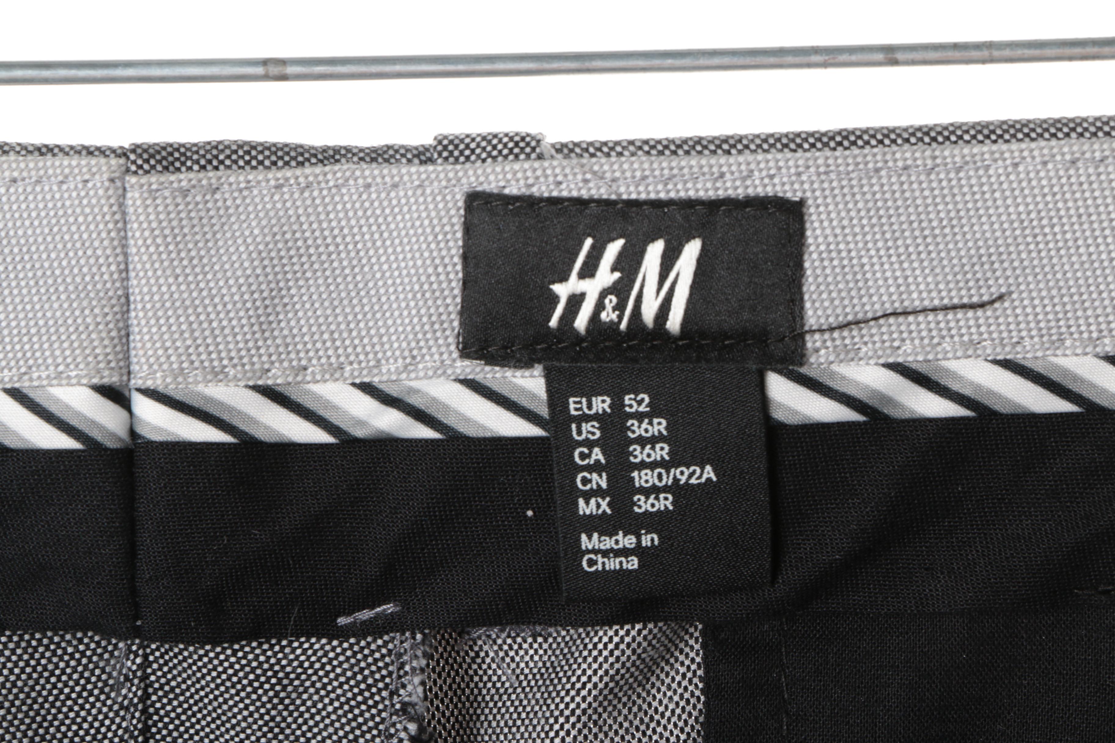 Men's Modern Flat Front Trousers Including H&M